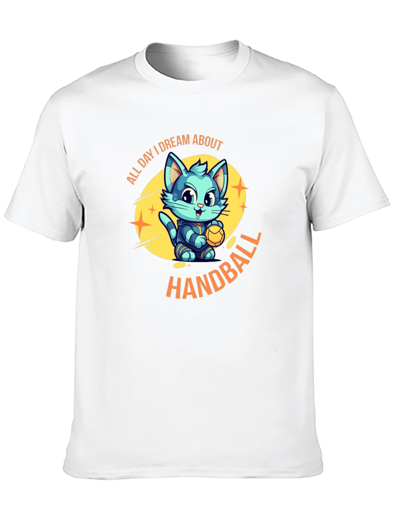 Dream About Handball Black T-Shirt