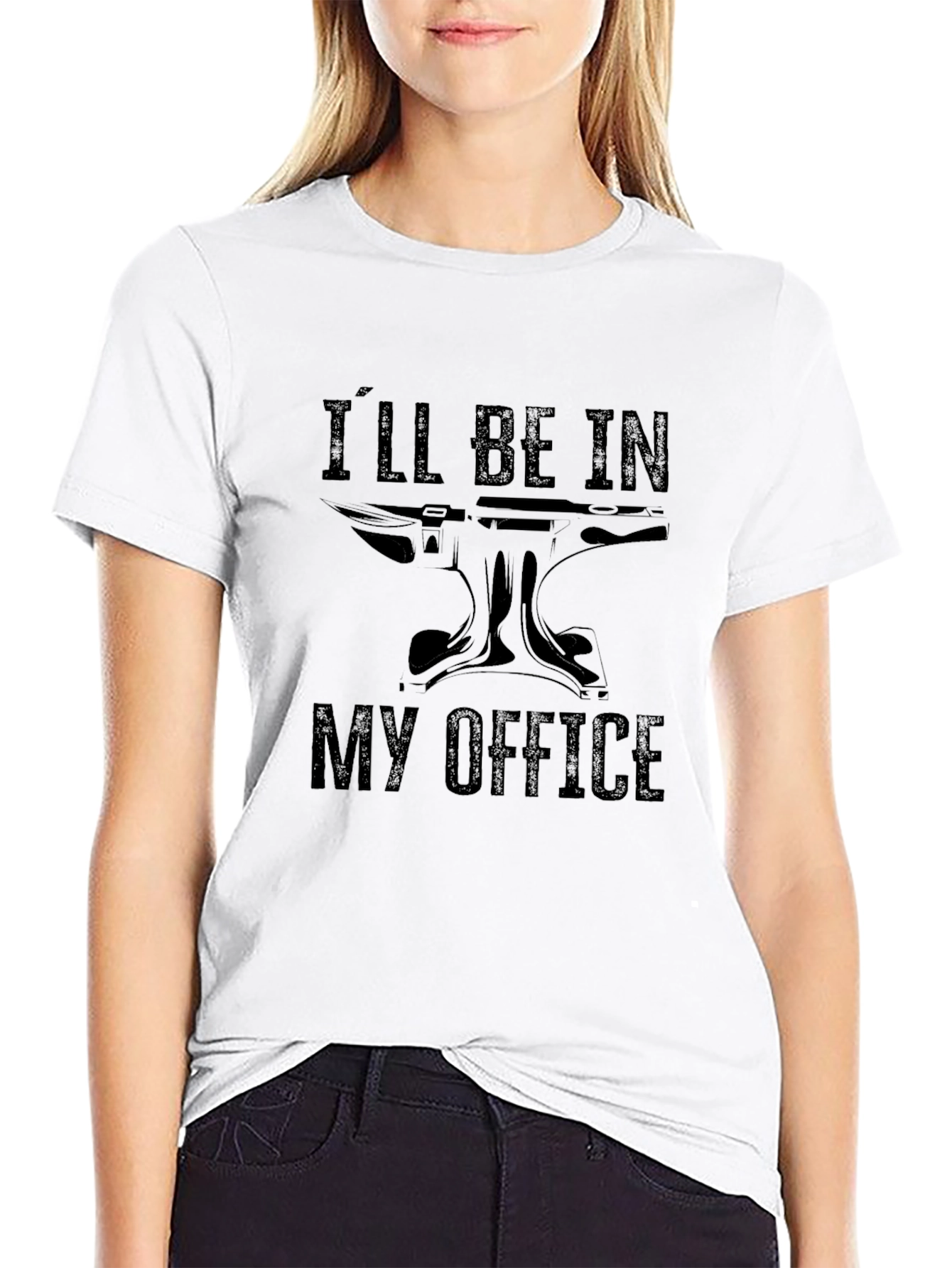Blacksmith Anvil My Office T-Shirt