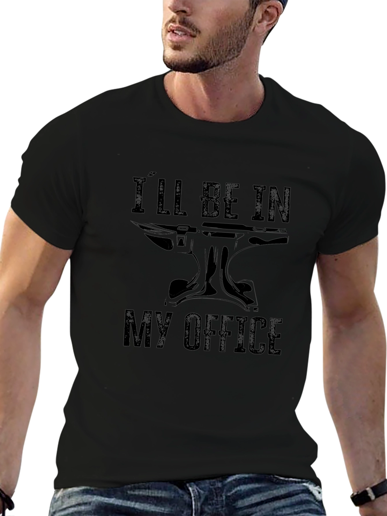 Blacksmith Anvil My Office T-Shirt