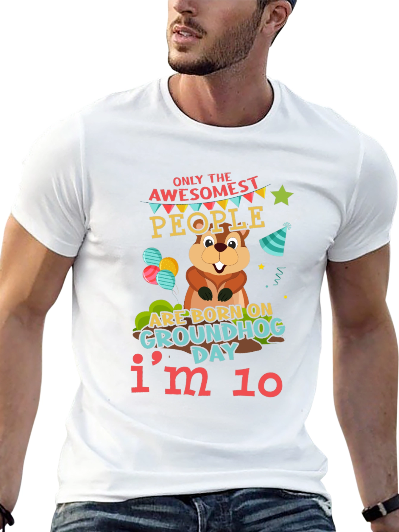 Groundhog Day 10th Birthday T-Shirt