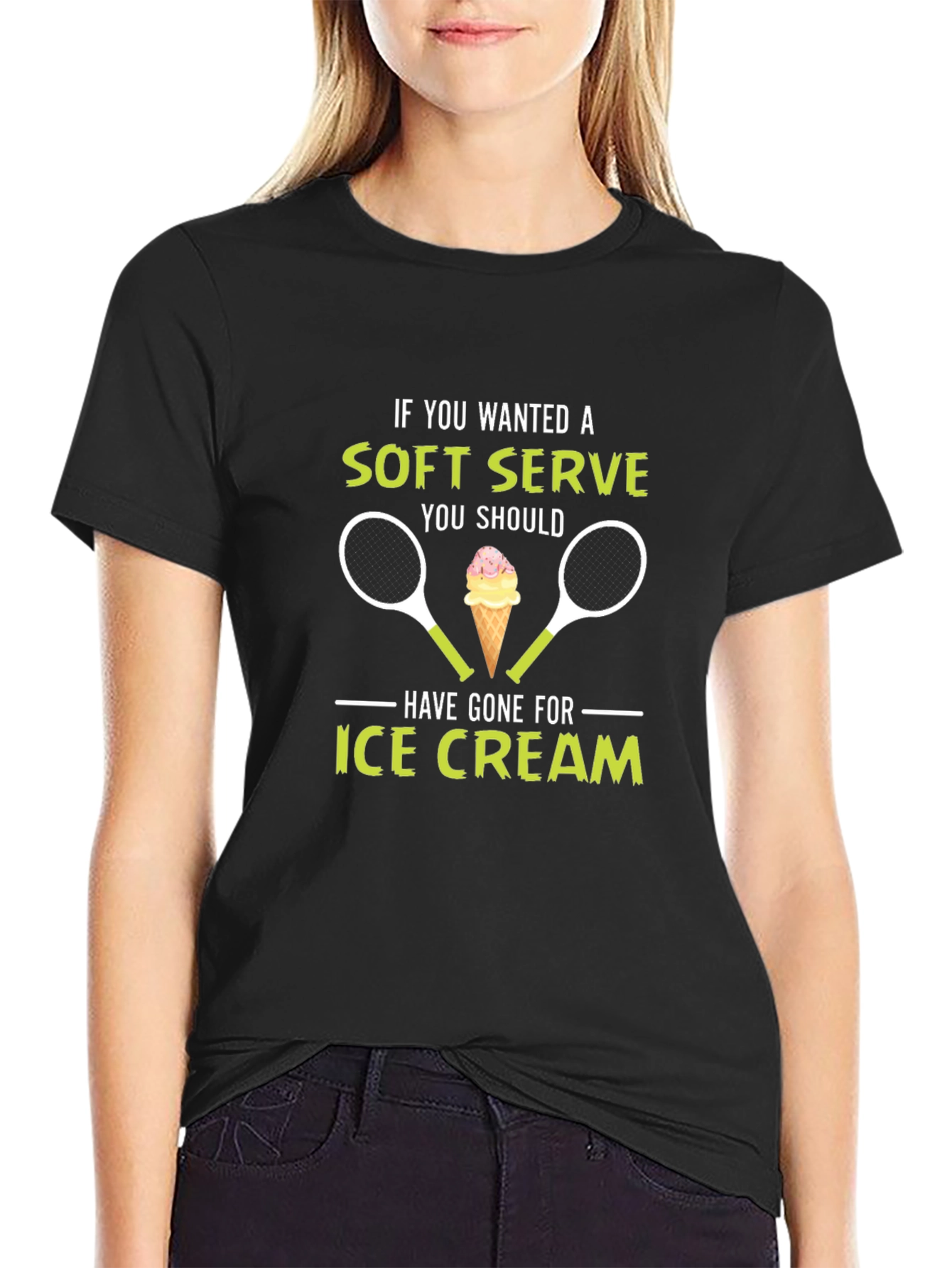 Soft Serve Tennis Graphic Tee