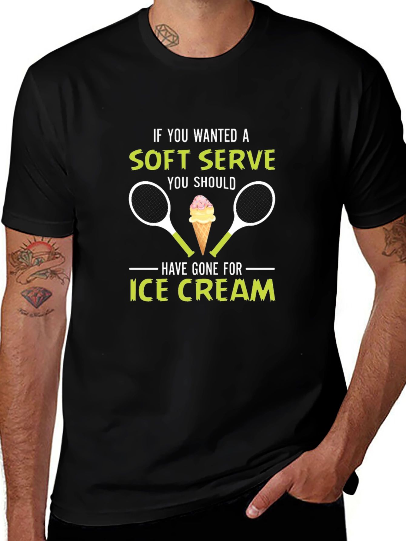 Soft Serve Tennis Graphic Tee