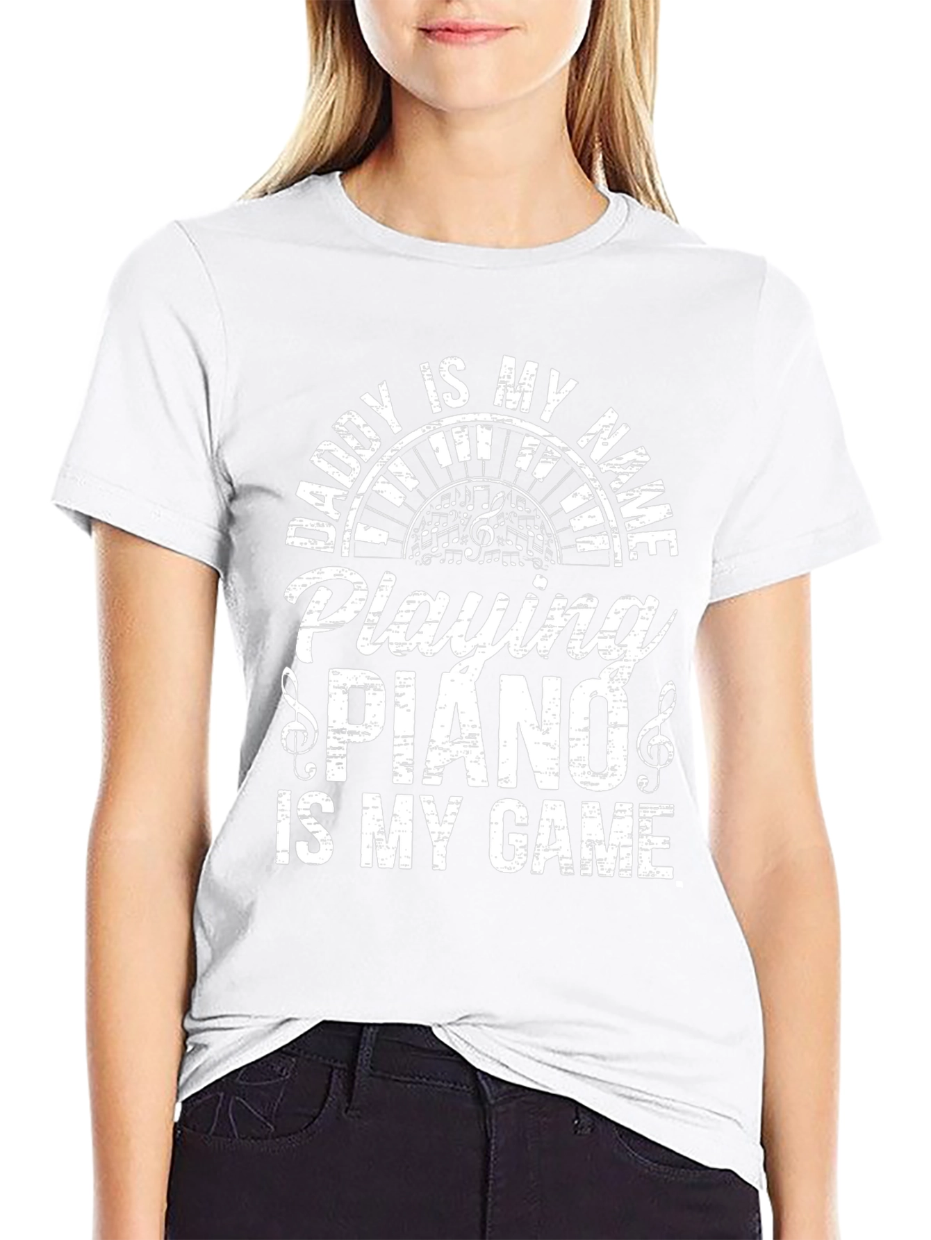Daddys Piano T-Shirt: Musicians Pride!