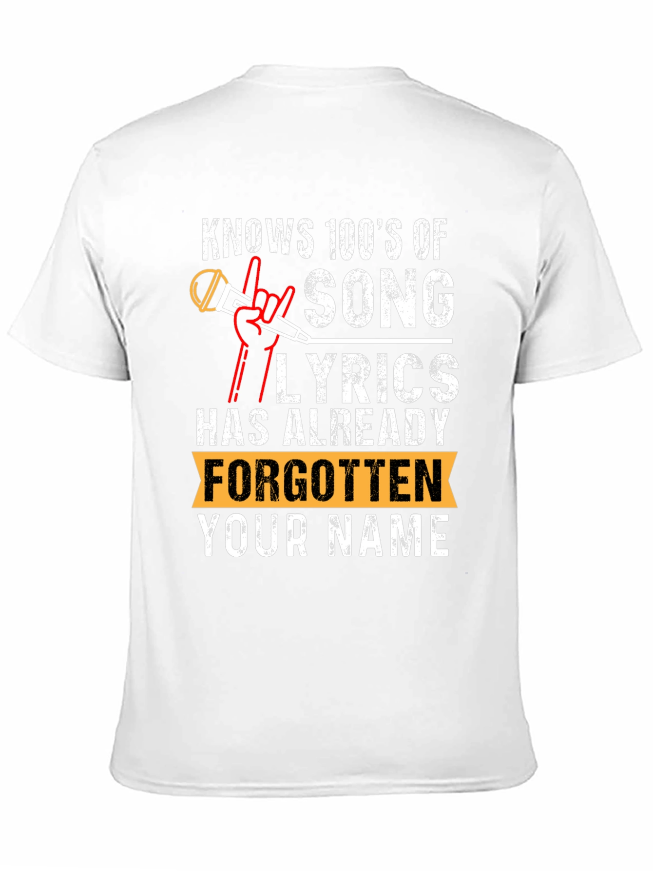 Knows 100s Of Song Lyrics T-Shirt