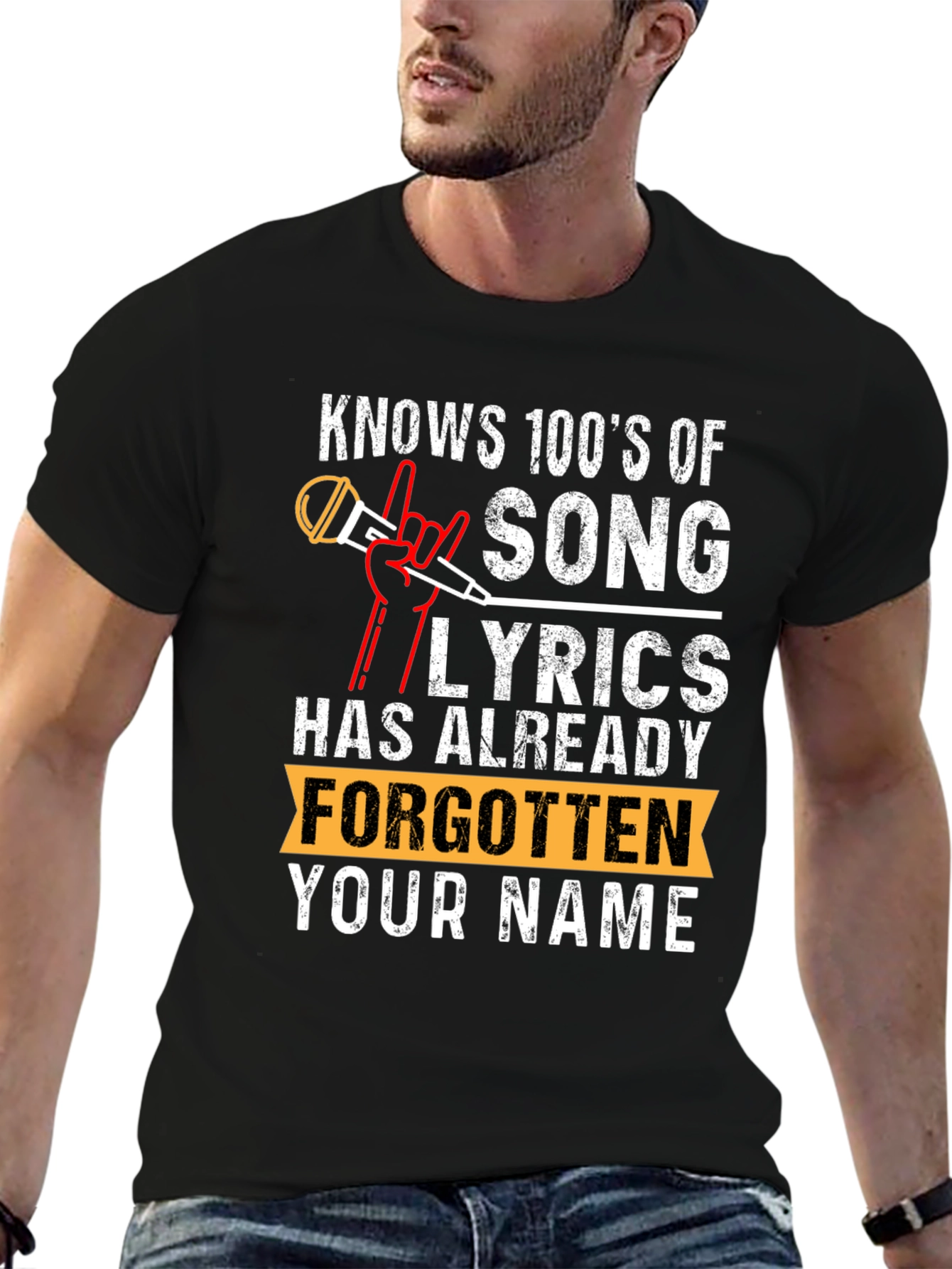 Knows 100s Of Song Lyrics T-Shirt