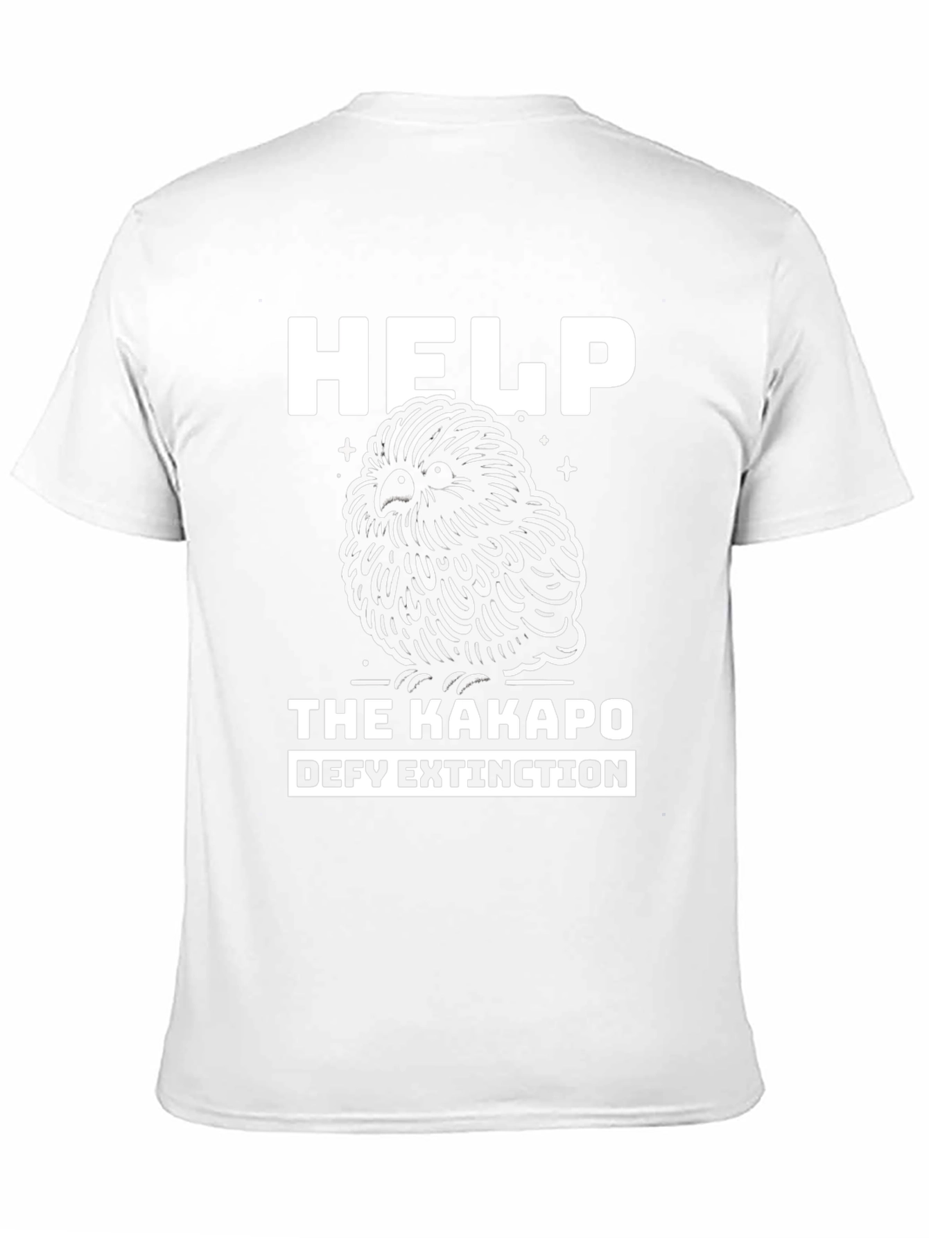 Help The Kakapo T-Shirt - Defy Extinction!