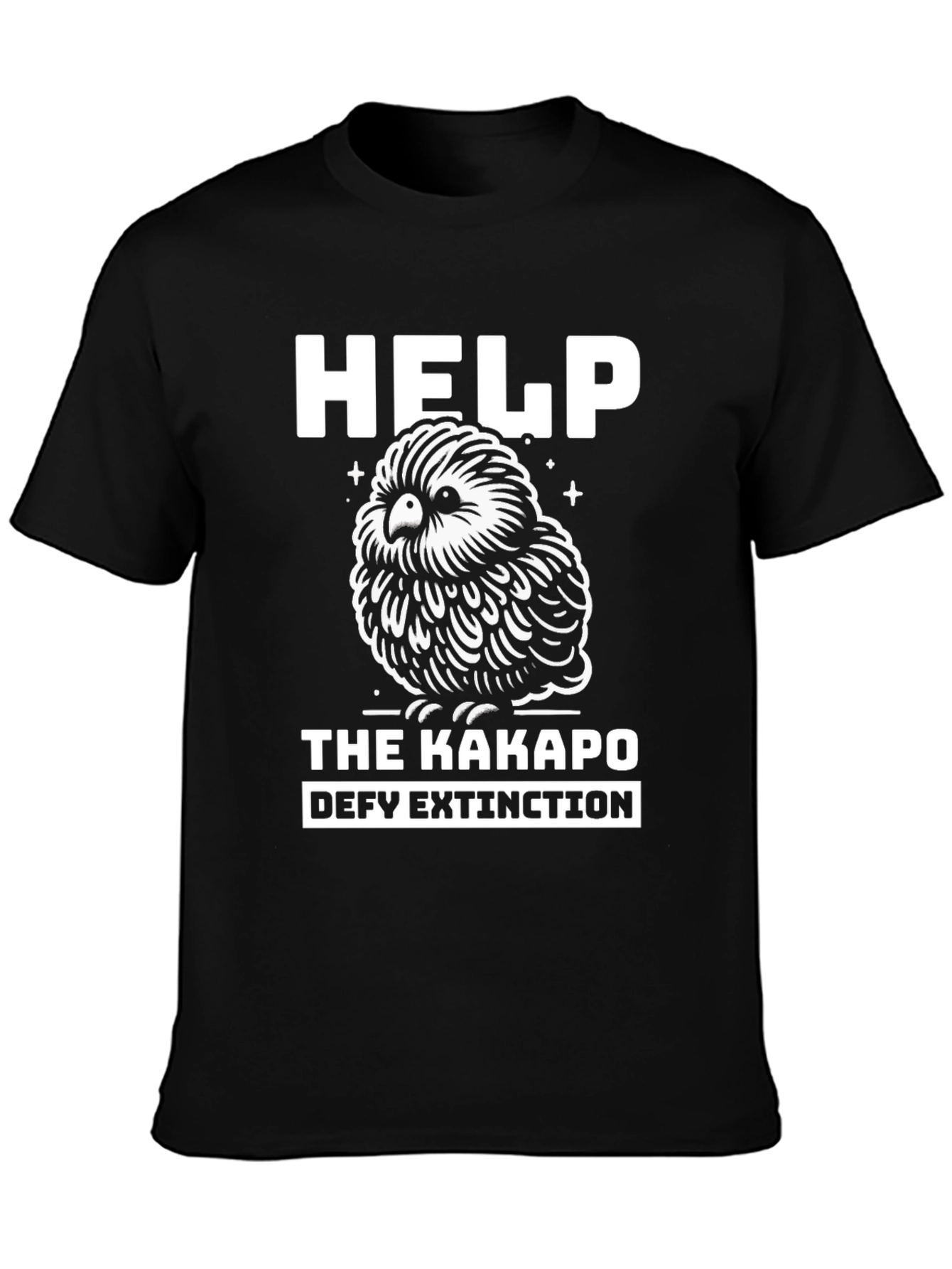 Help The Kakapo T-Shirt - Defy Extinction!