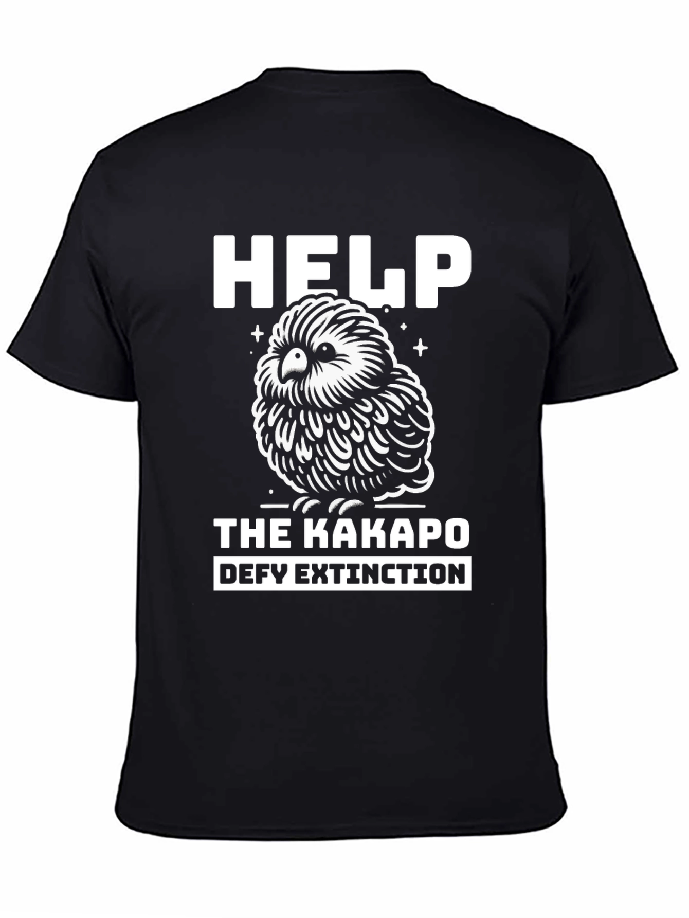 Help The Kakapo T-Shirt - Defy Extinction!
