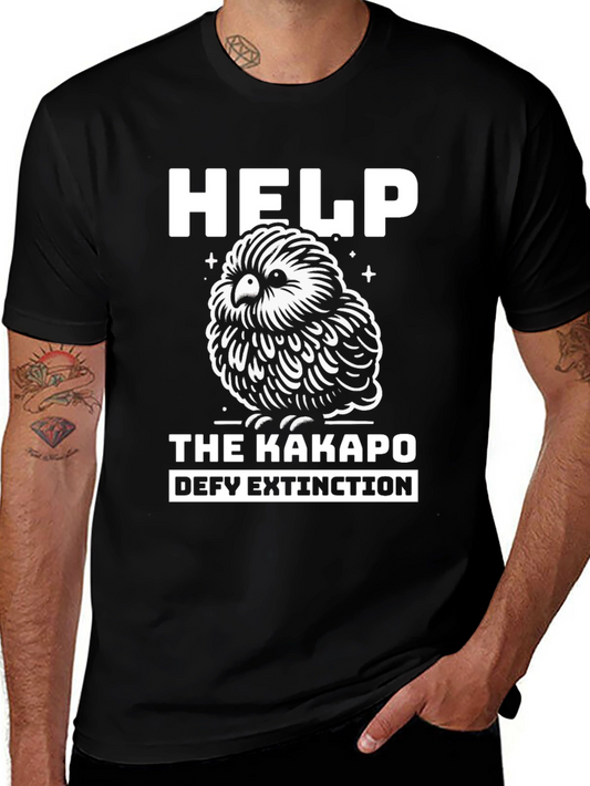 Help The Kakapo T-Shirt - Defy Extinction!