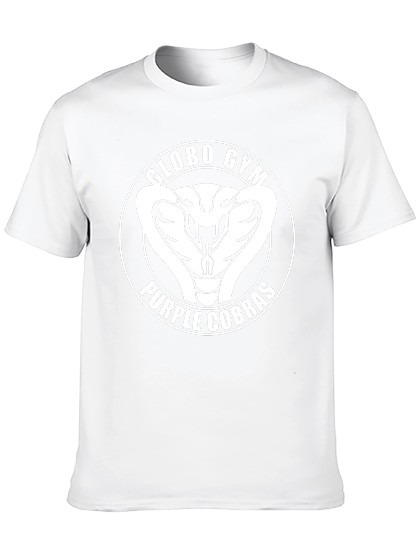 Globo Gym Purple Cobras Black T-Shirt