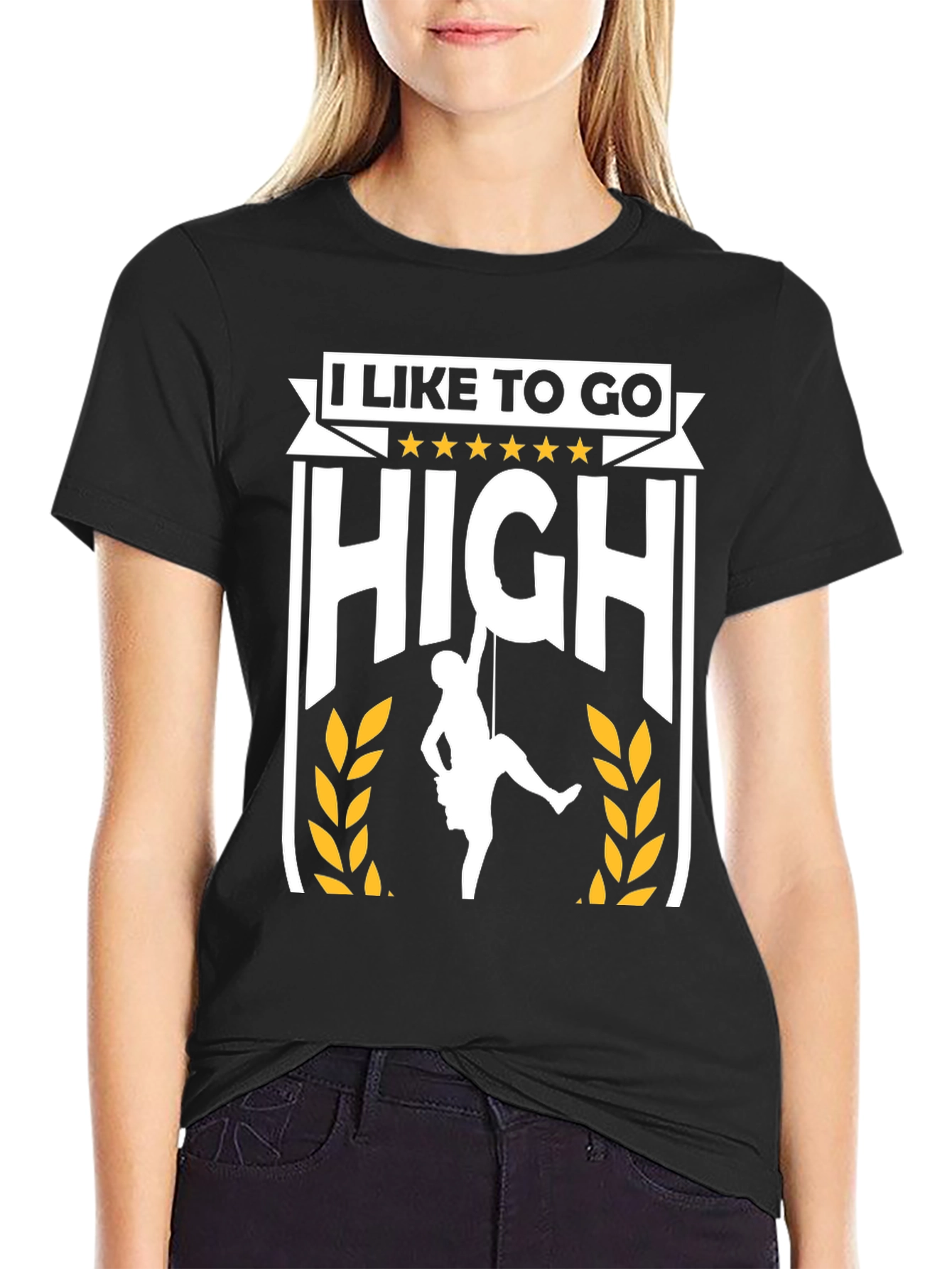 I Like To Go High Climbing T-Shirt