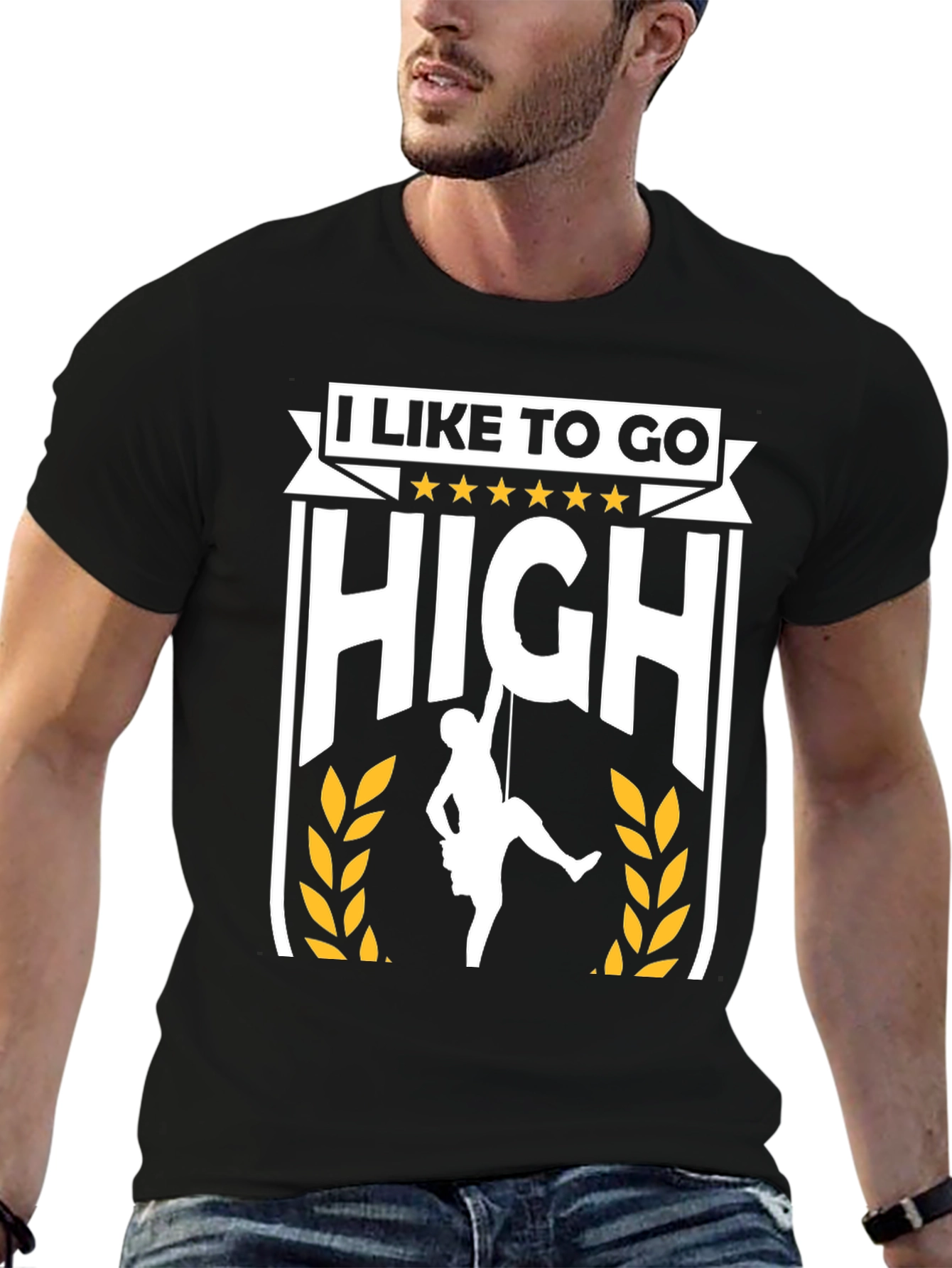 I Like To Go High Climbing T-Shirt