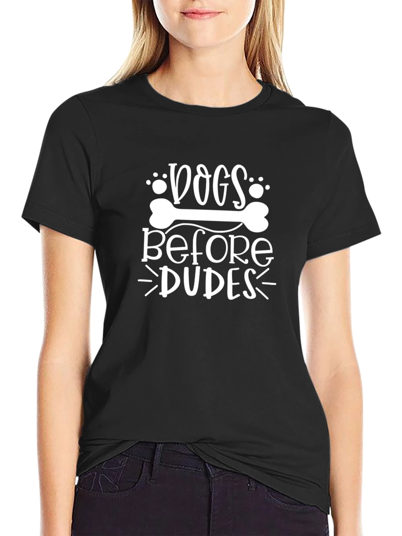 Dogs Before Dudes Graphic Tee