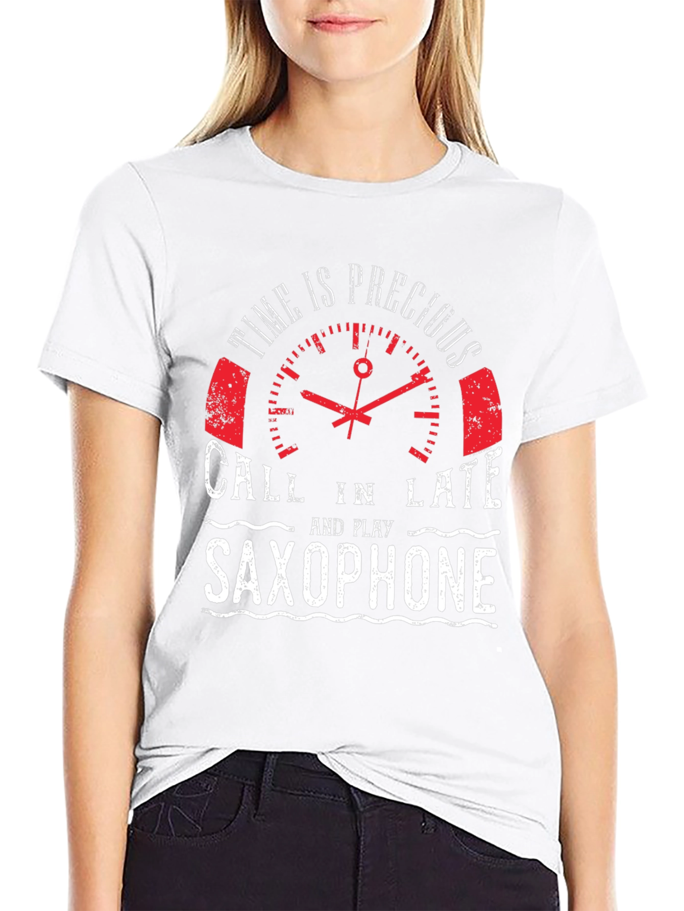 Time is Precious Saxophone T-Shirt