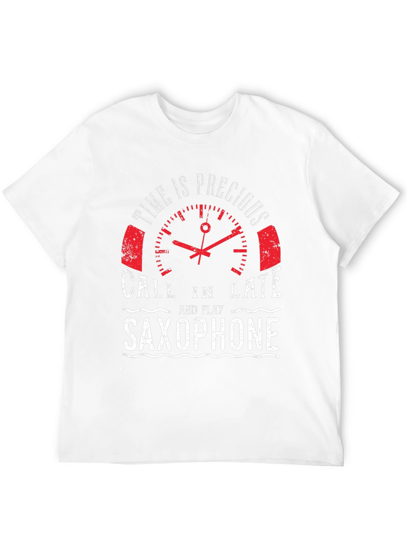 Time is Precious Saxophone T-Shirt