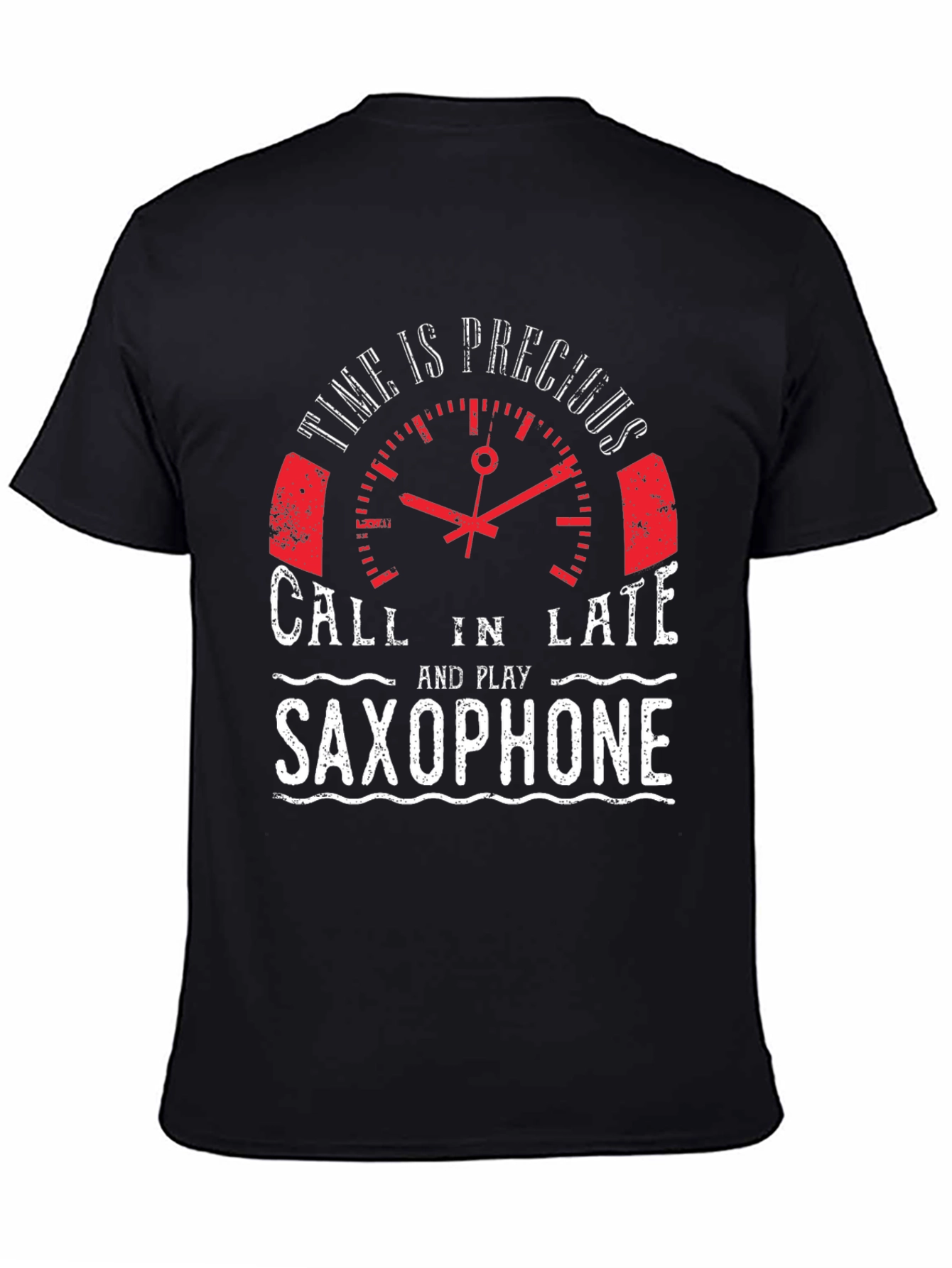 Time is Precious Saxophone T-Shirt