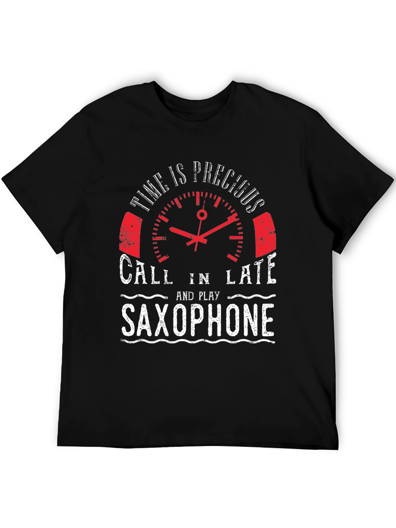 Time is Precious Saxophone T-Shirt