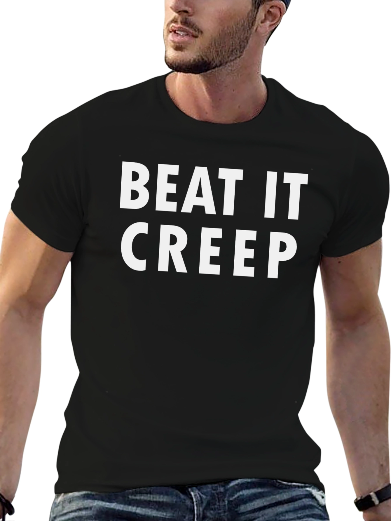 Beat It Creep Graphic T-Shirt