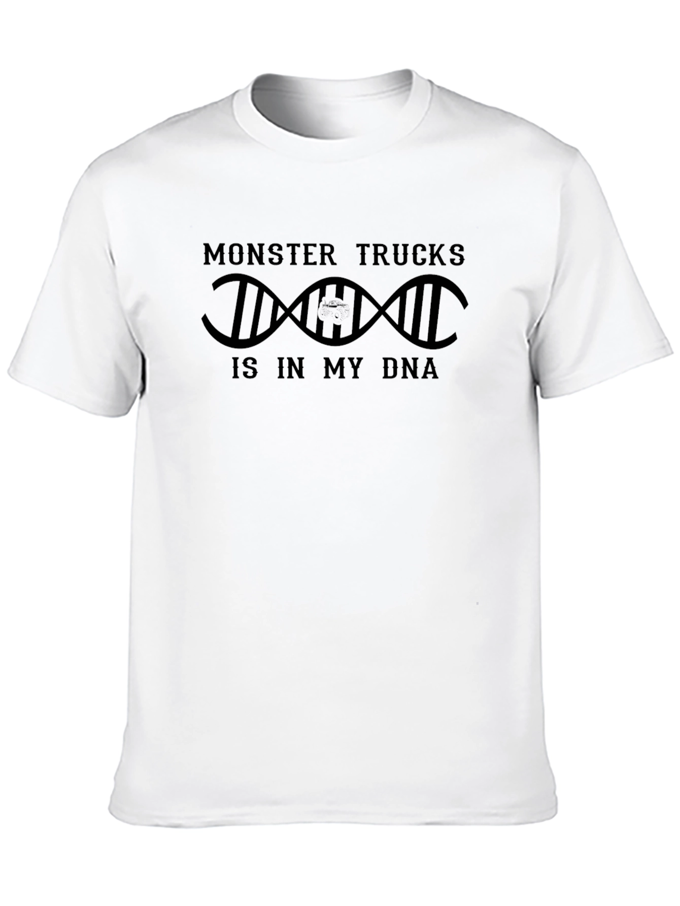 Monster Truck DNA Black Graphic Tee