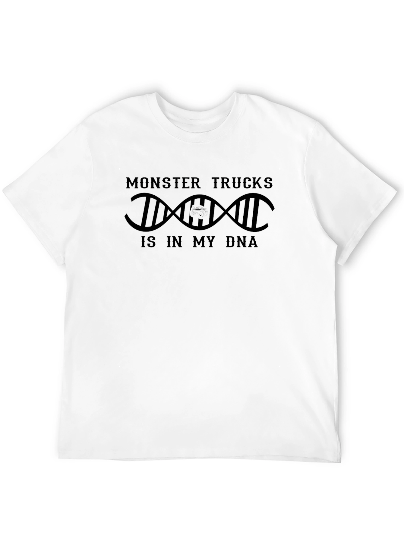 Monster Truck DNA Black Graphic Tee
