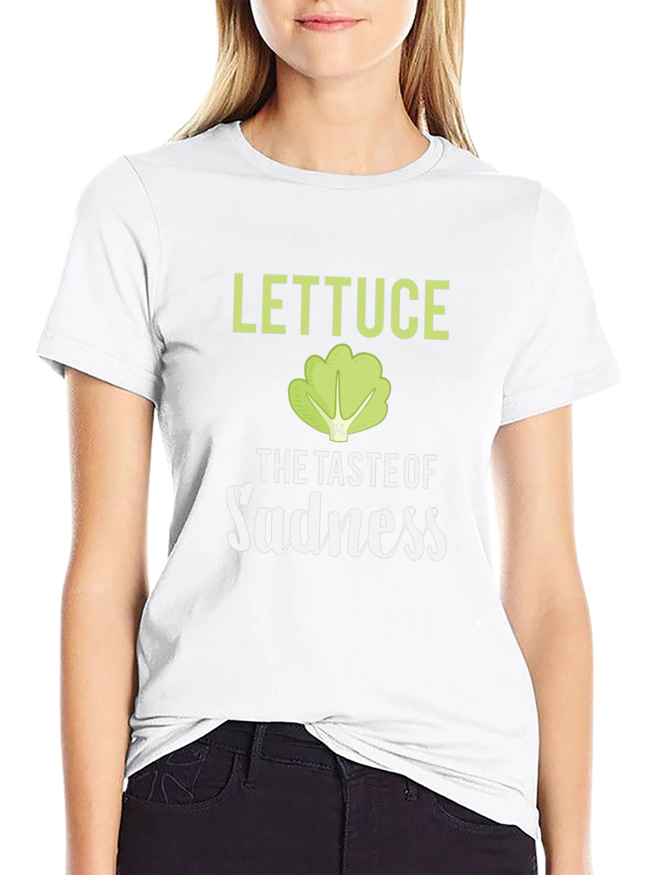 Lettuce The Taste Of Sadness Funny T-Shirt