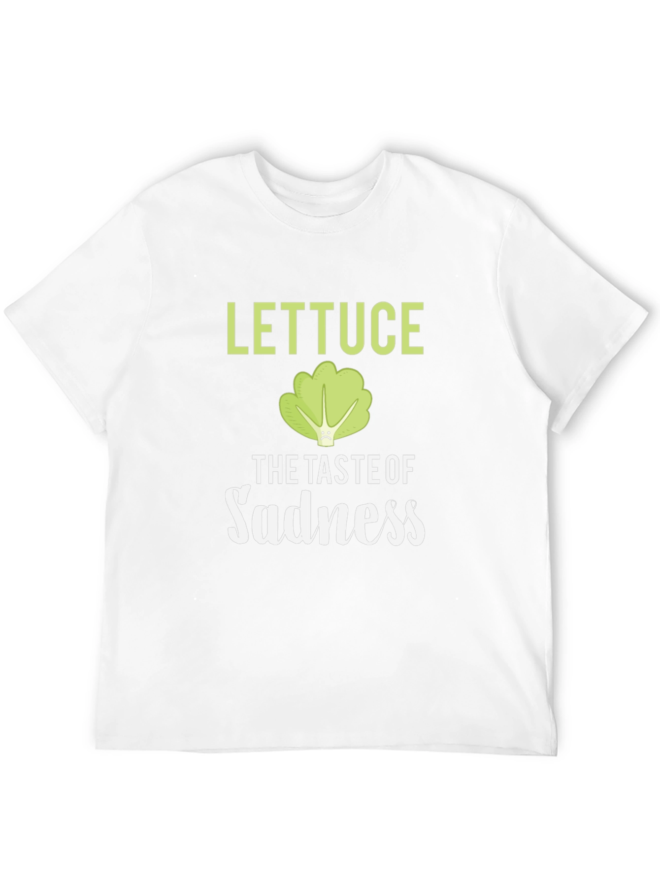 Lettuce The Taste Of Sadness Funny T-Shirt