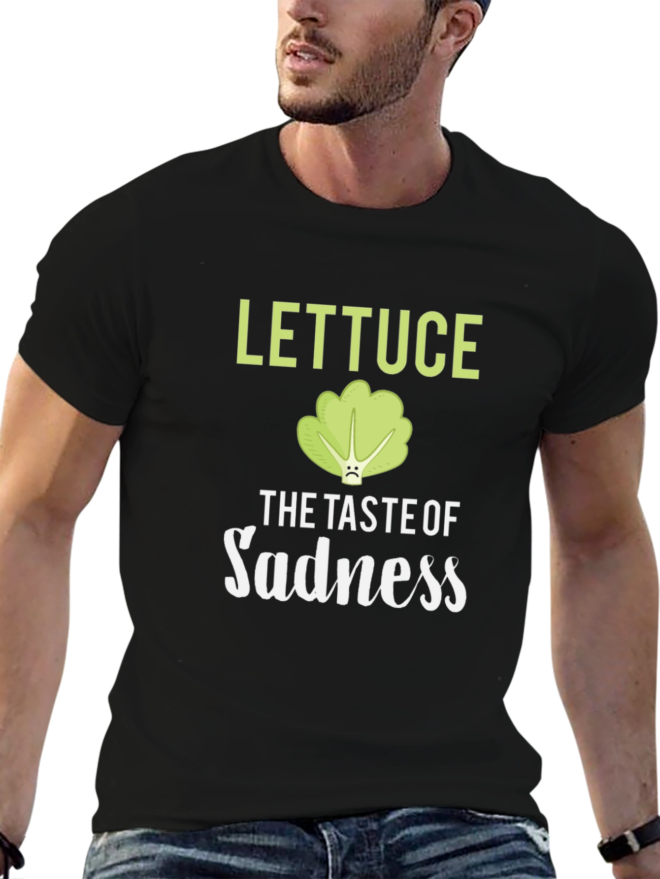 Lettuce The Taste Of Sadness Funny T-Shirt