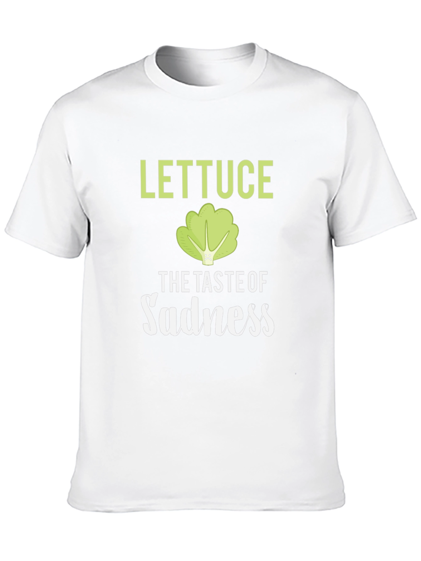 Lettuce The Taste Of Sadness Funny T-Shirt
