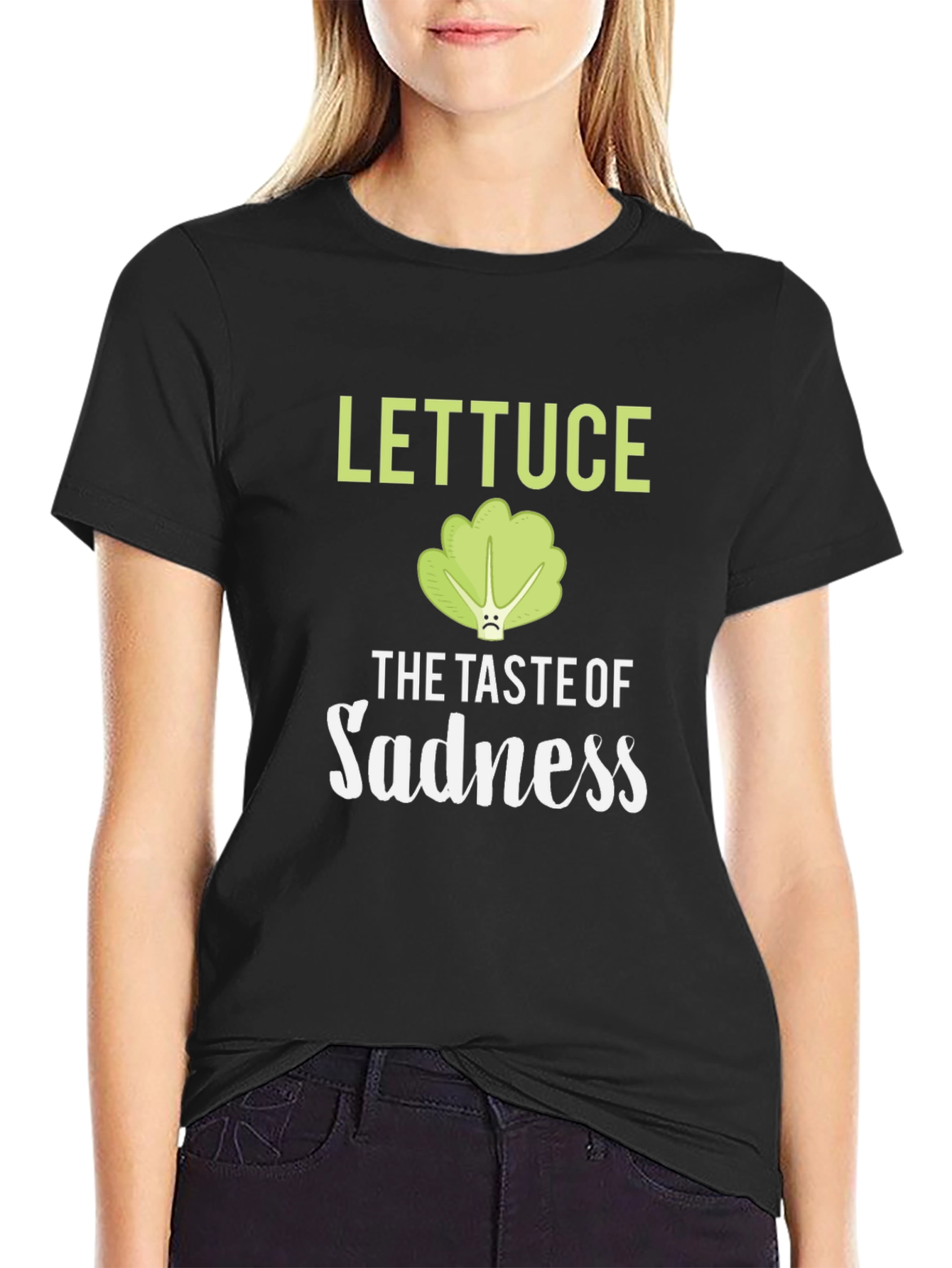 Lettuce The Taste Of Sadness Funny T-Shirt
