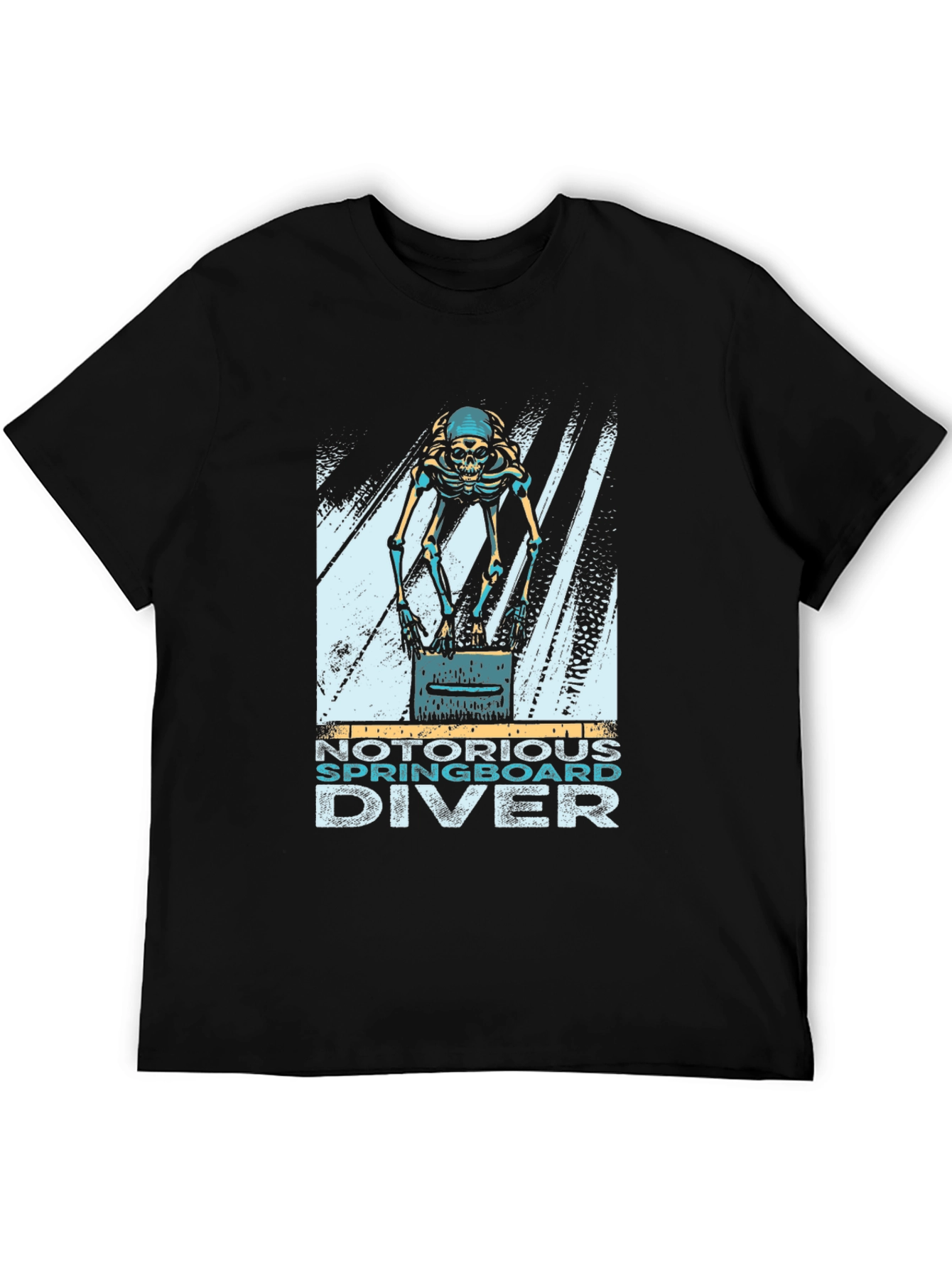 Notorious Springboard Diver Skeleton T-Shirt