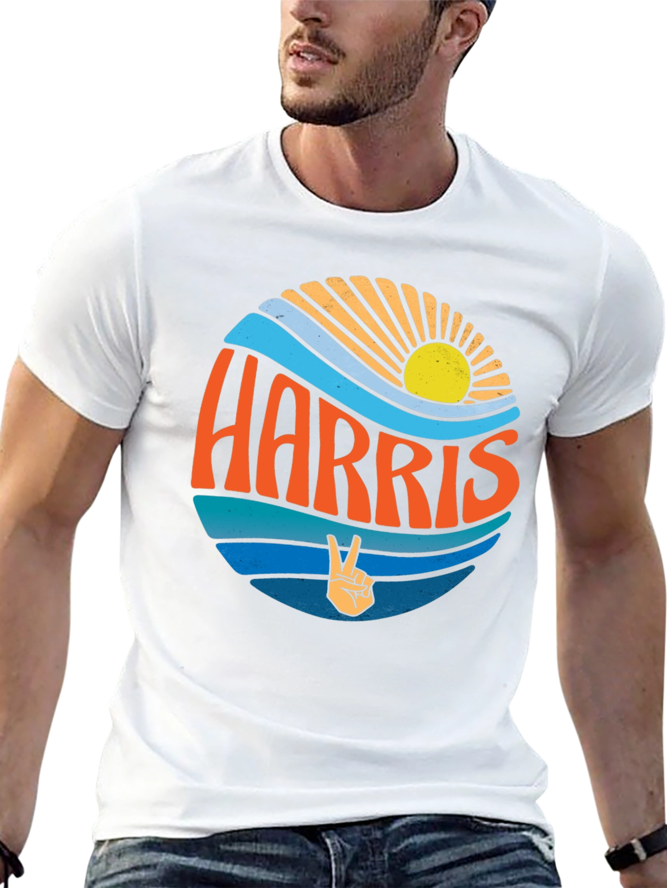 Harris Retro Style T-Shirt