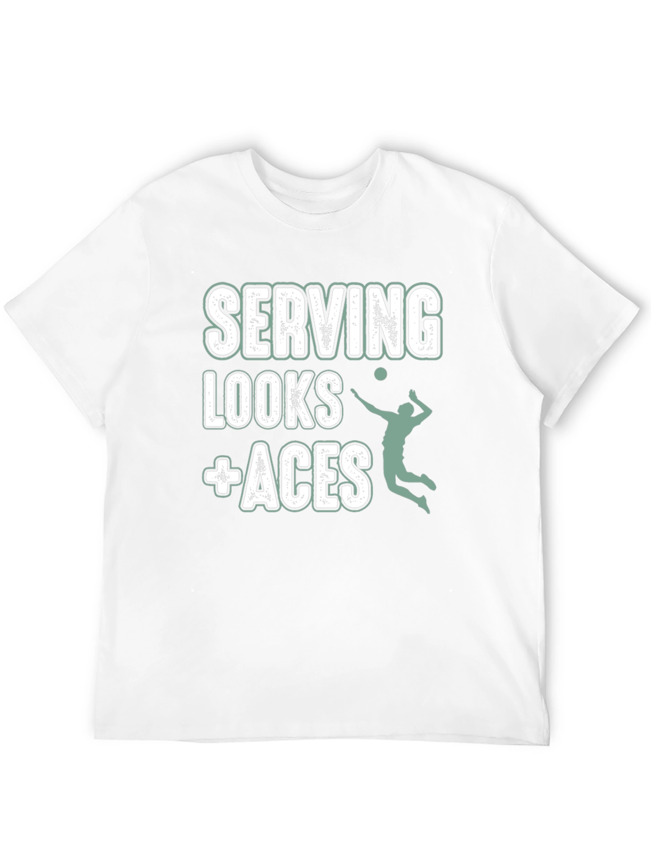Serving Looks + Aces Graphic T-Shirt
