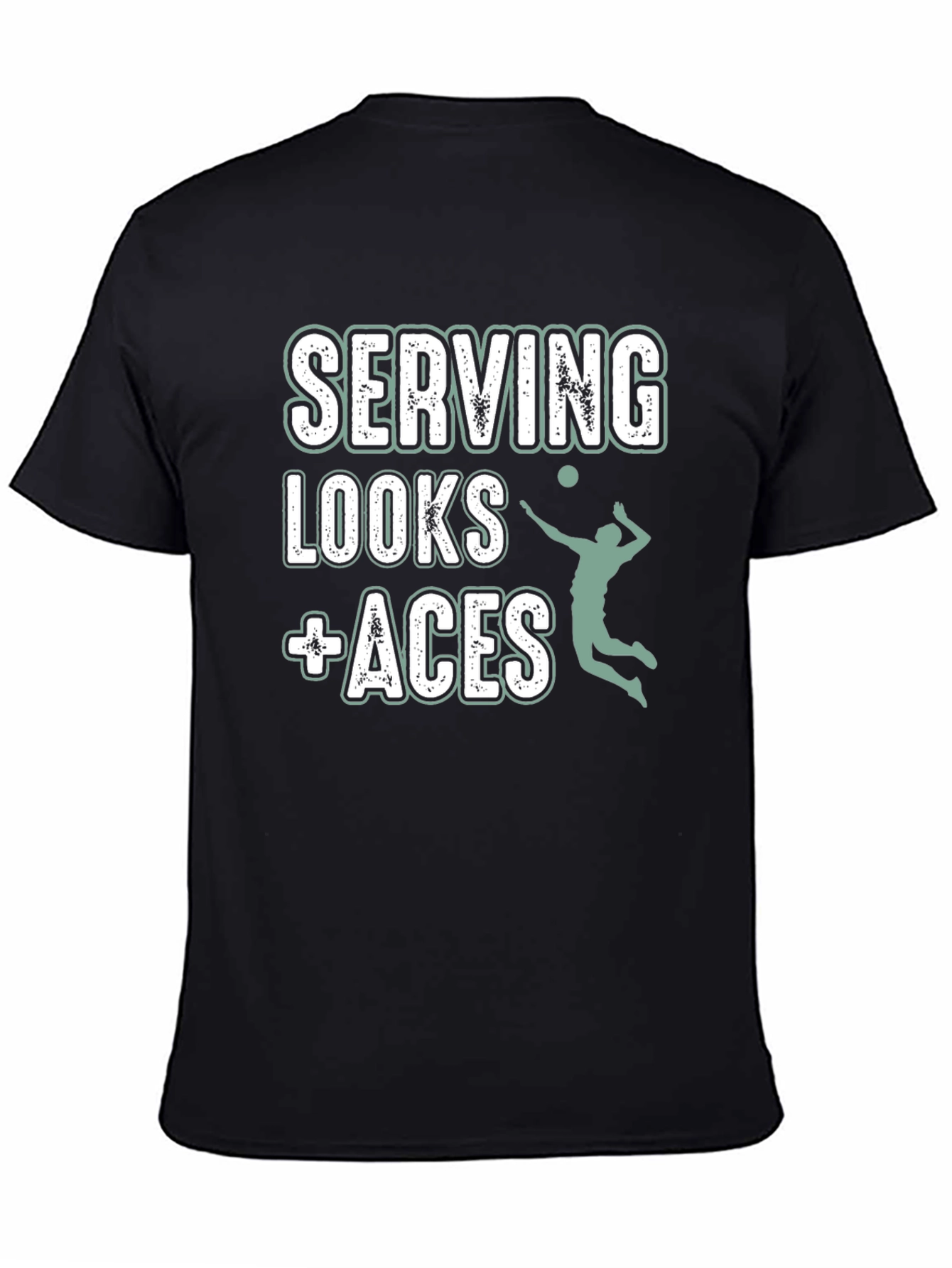 Serving Looks + Aces Graphic T-Shirt