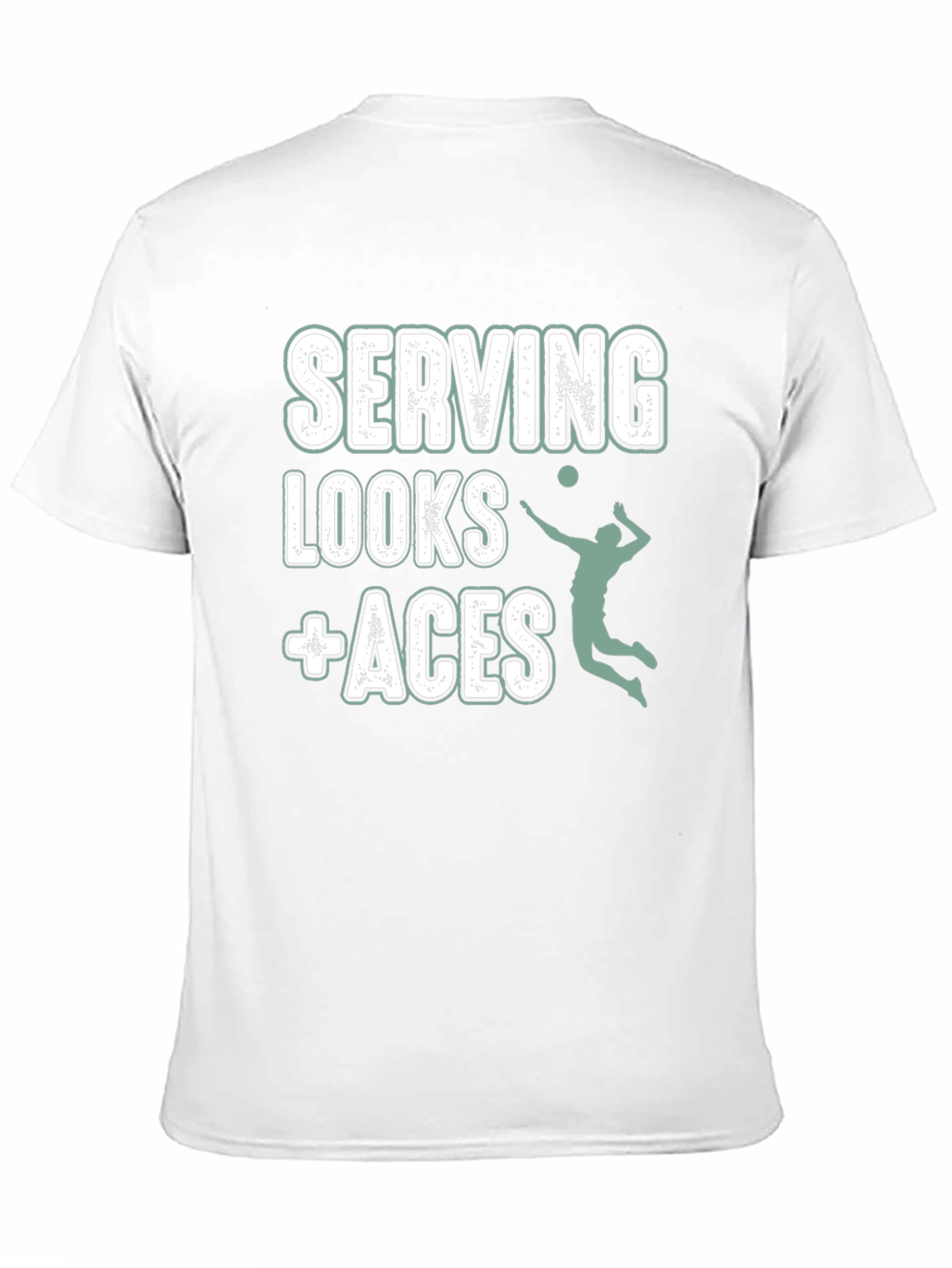 Serving Looks + Aces Graphic T-Shirt