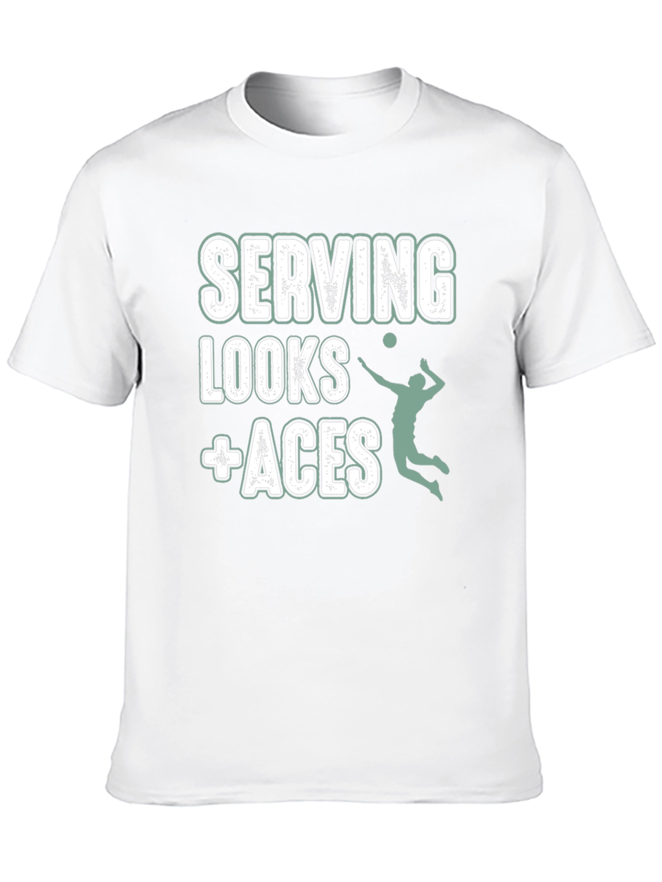 Serving Looks + Aces Graphic T-Shirt