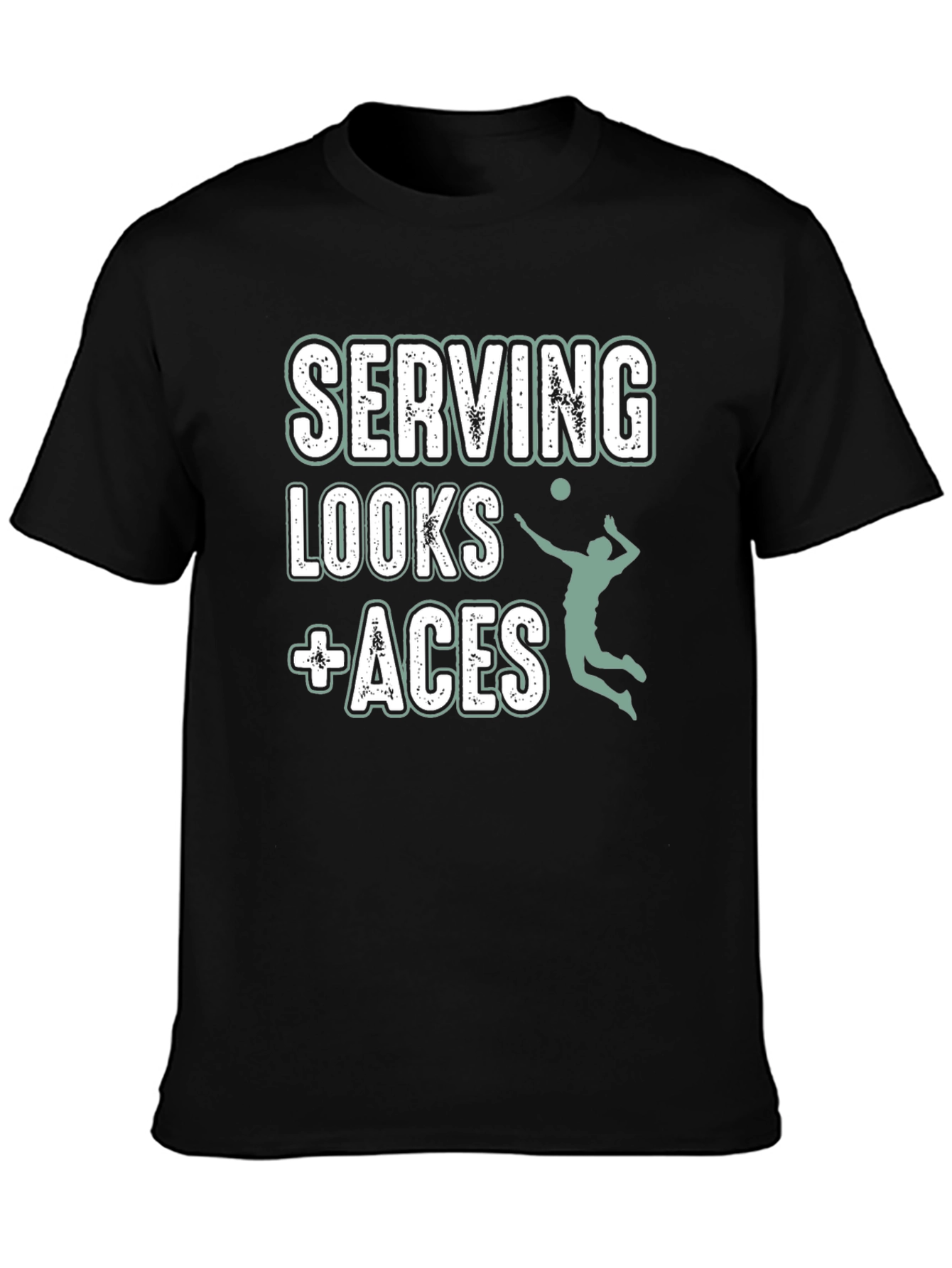 Serving Looks + Aces Graphic T-Shirt