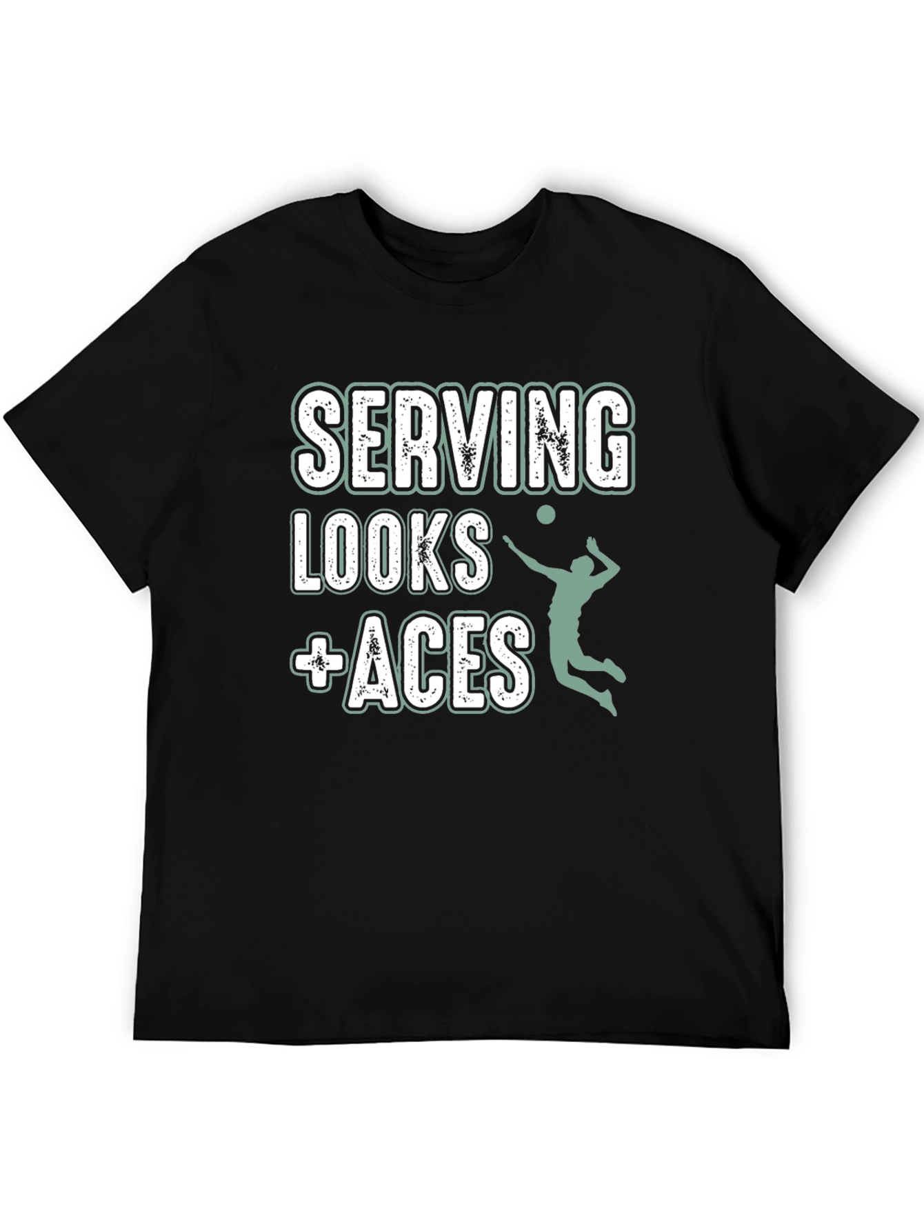Serving Looks + Aces Graphic T-Shirt
