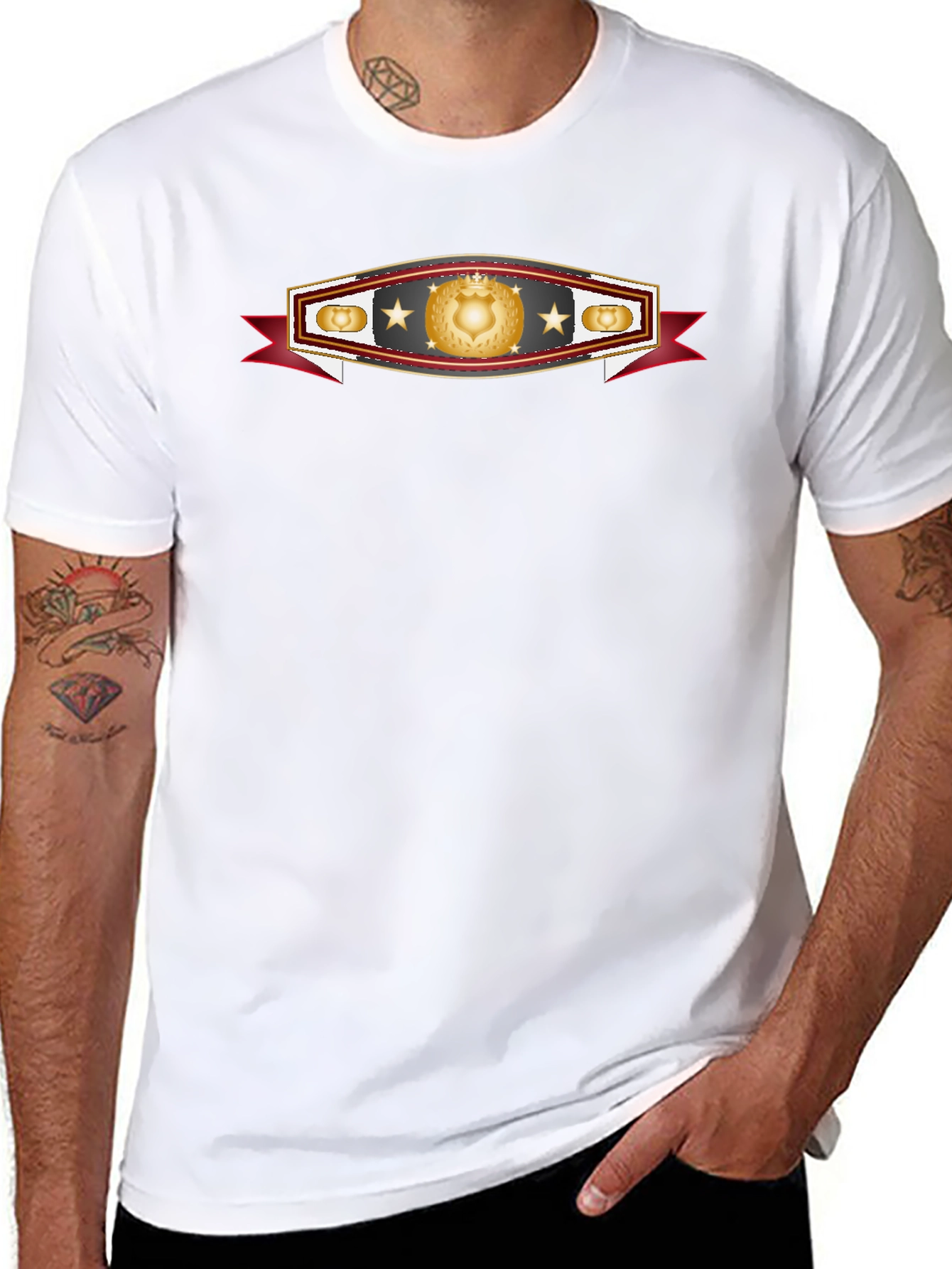 Graphic Tee: Emblem Design