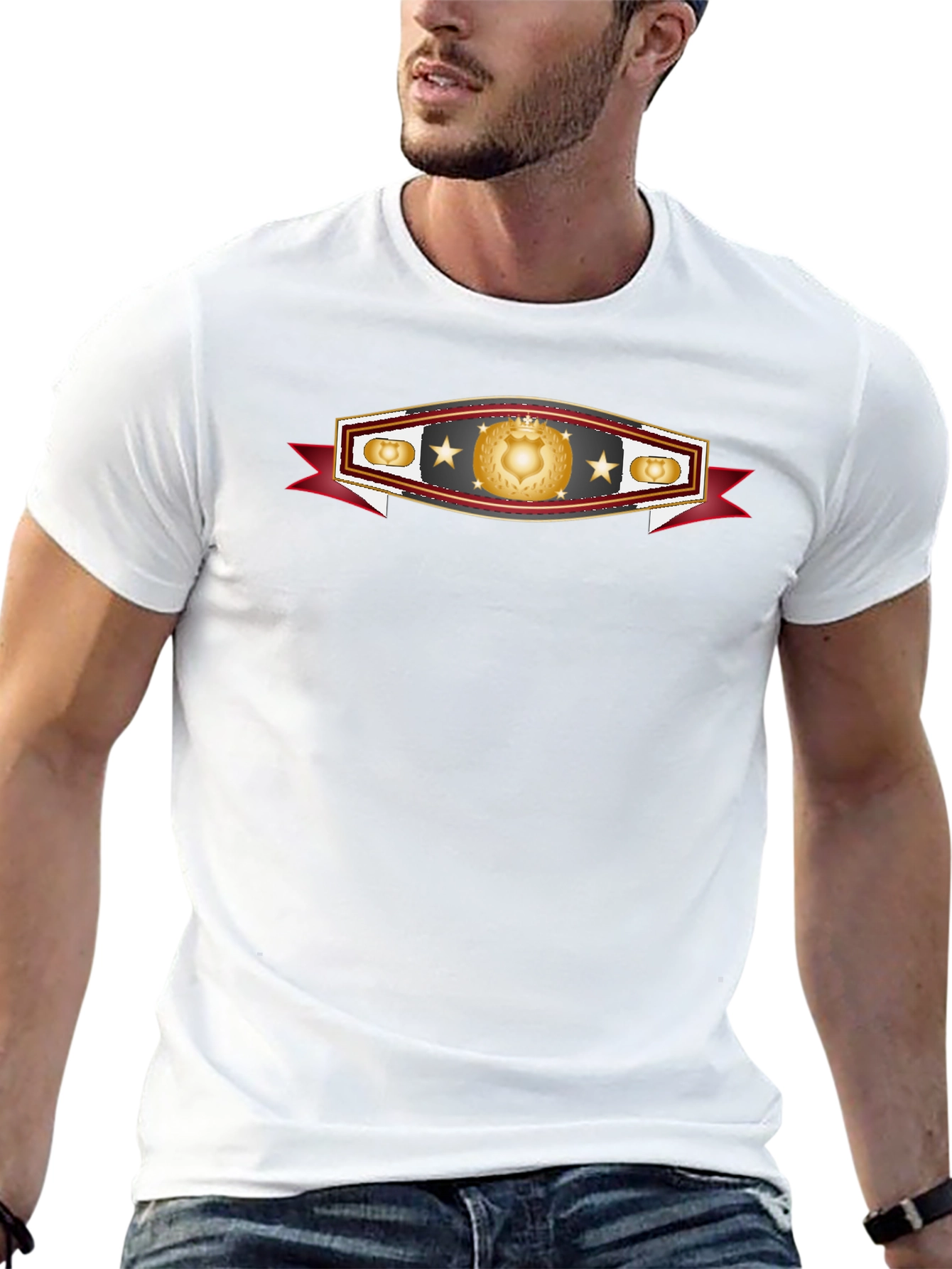Graphic Tee: Emblem Design