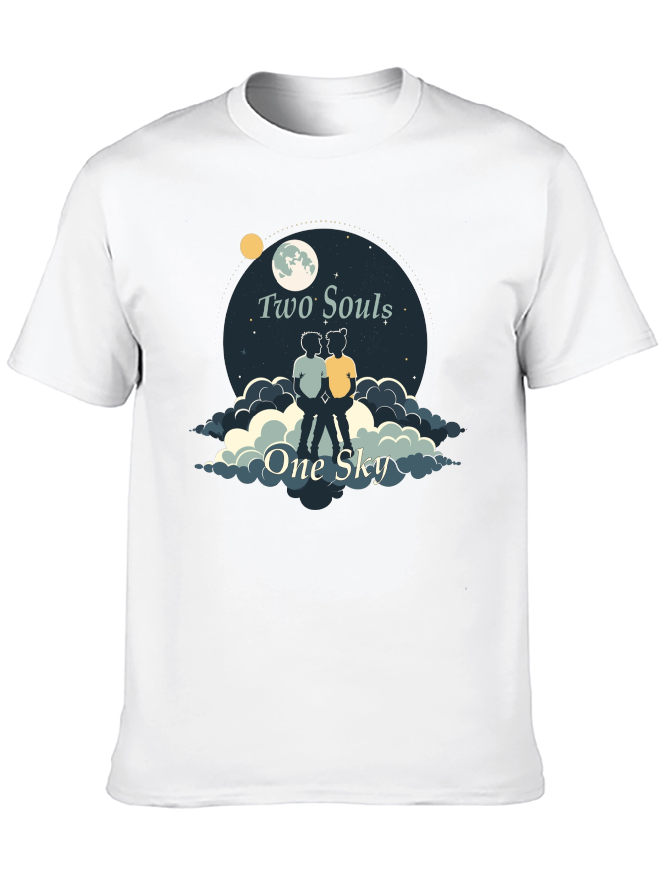 Two Souls One Sky Graphic T-Shirt