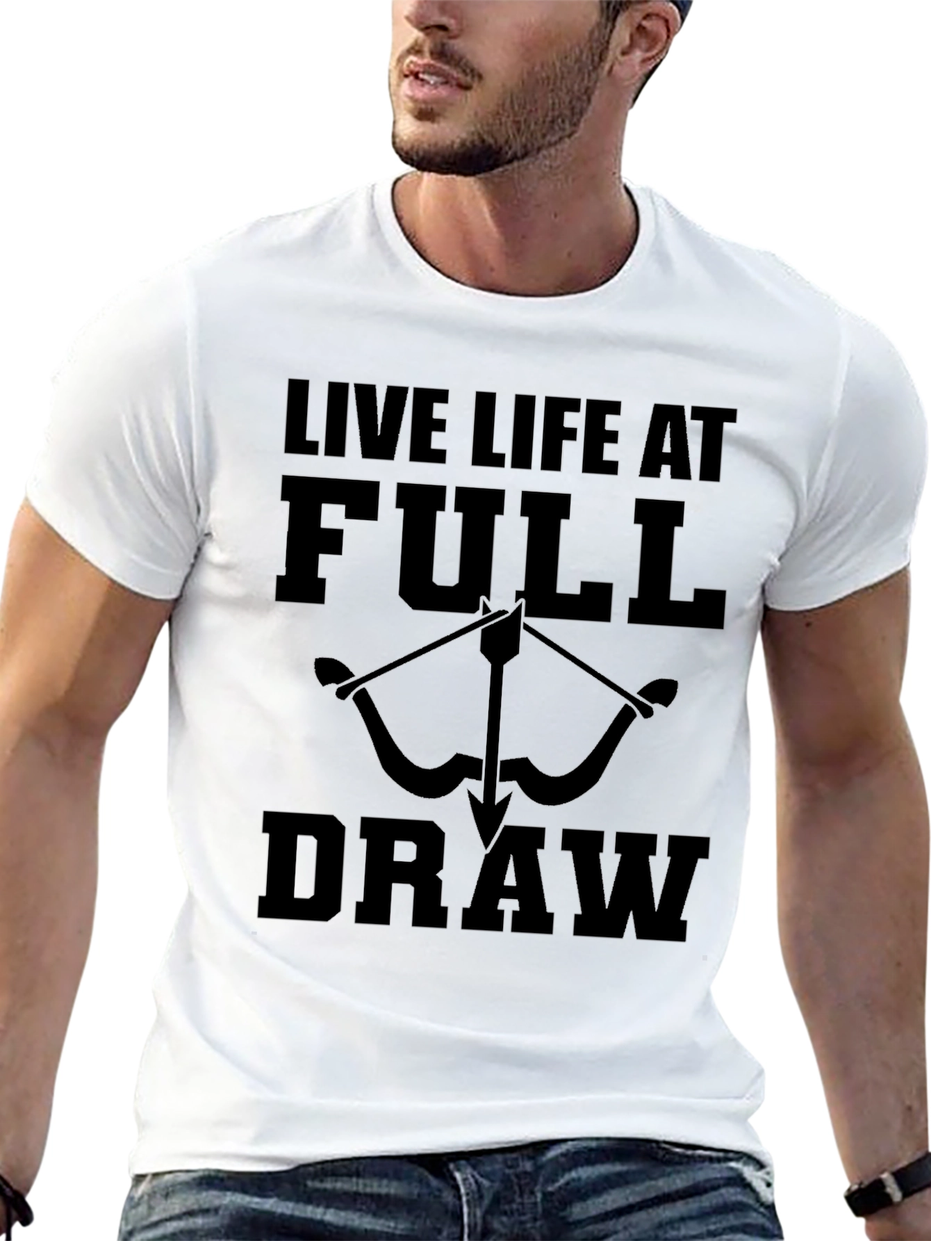 Live Life at Full Draw Graphic Tee