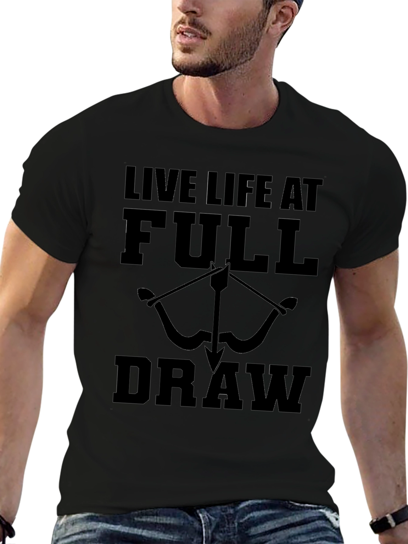 Live Life at Full Draw Graphic Tee