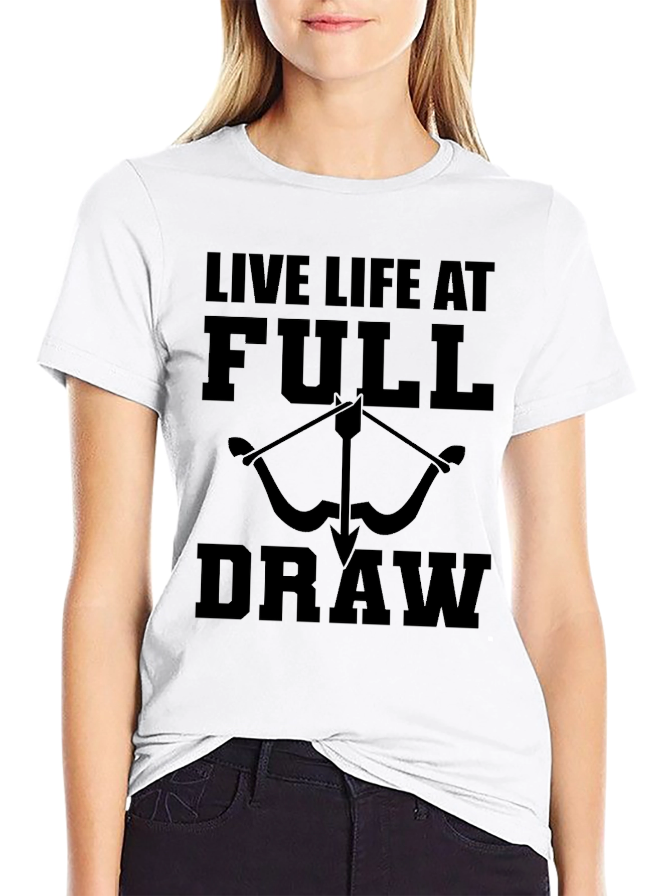 Live Life at Full Draw Graphic Tee