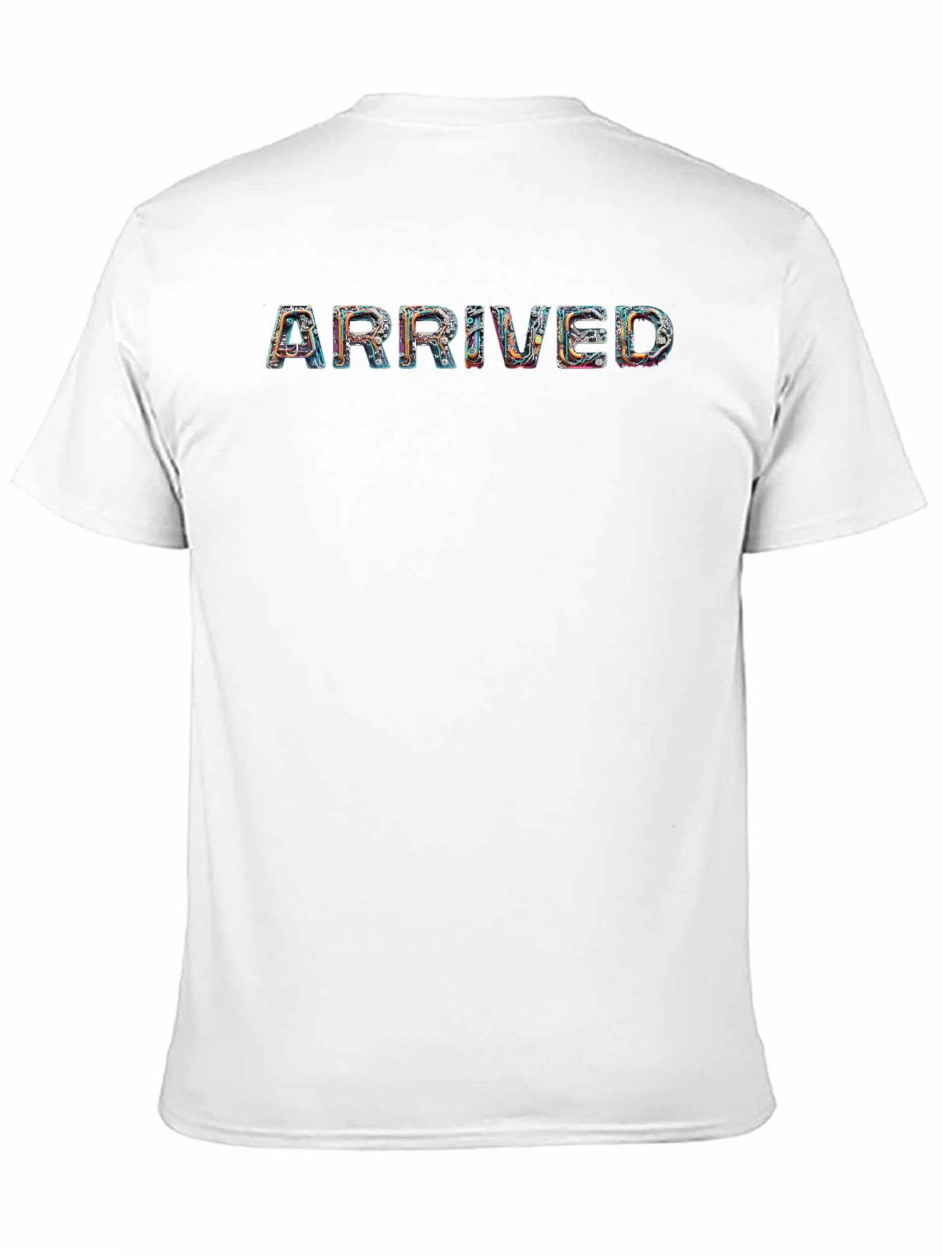 Arrived Graphic Tee - Stylish Mens Black T-Shirt