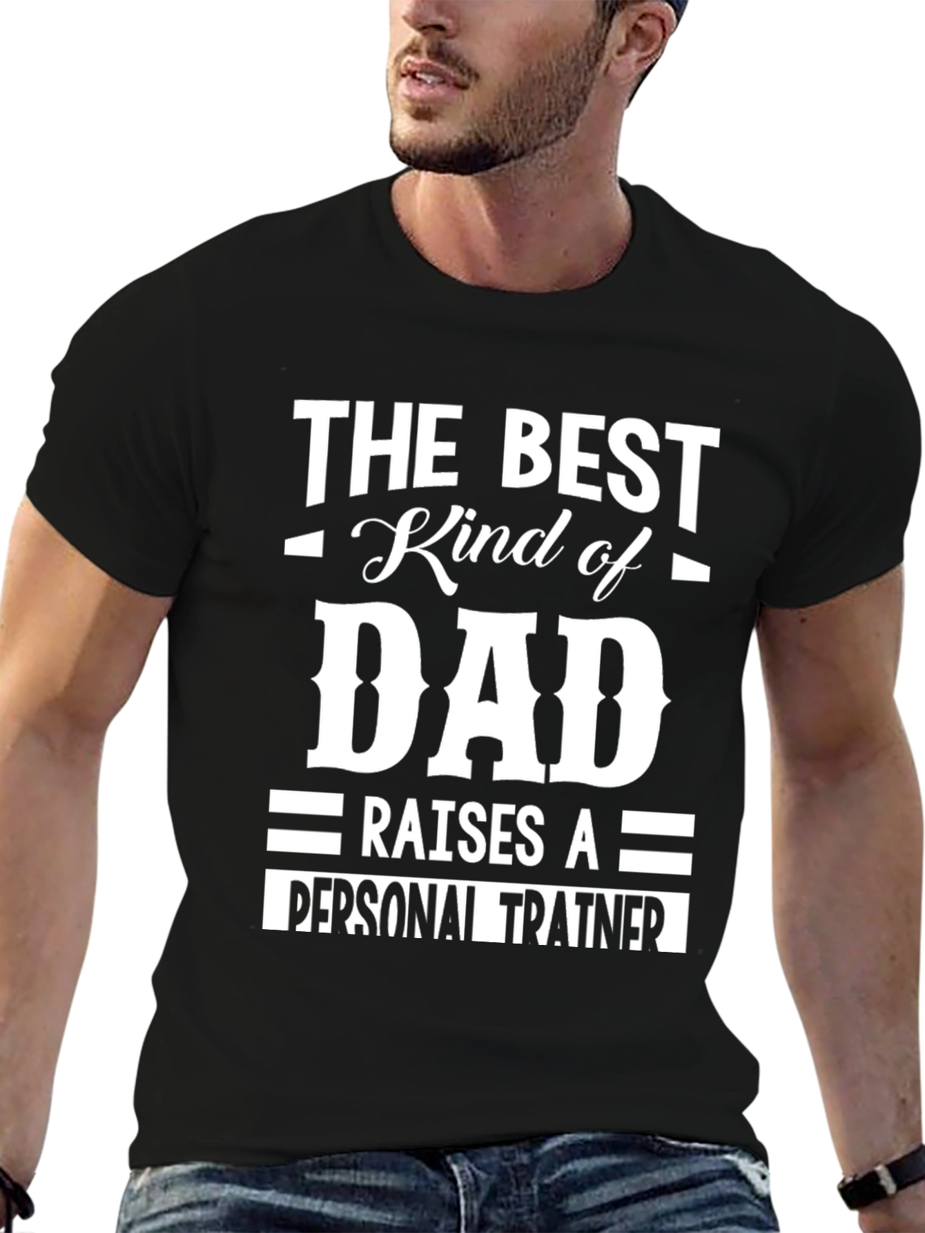 Best Kind of Dad Personal Trainer T-Shirt