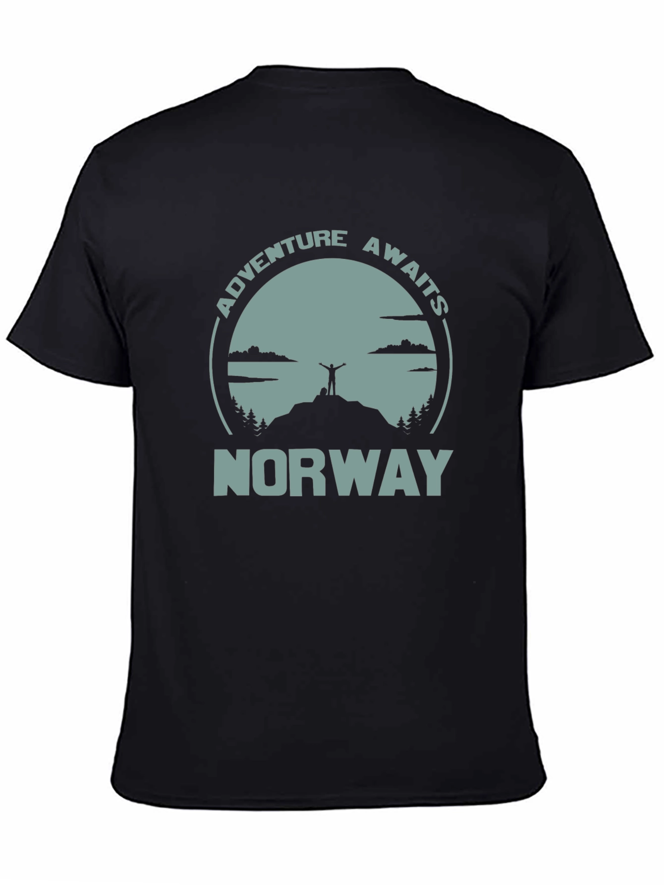 Norway Adventure Awaits Graphic T-Shirt