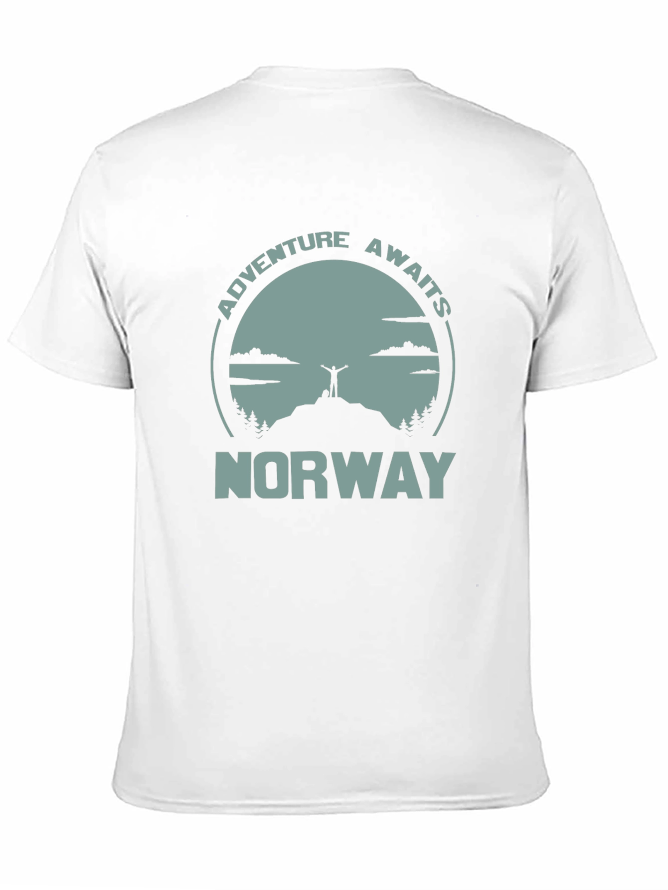 Norway Adventure Awaits Graphic T-Shirt