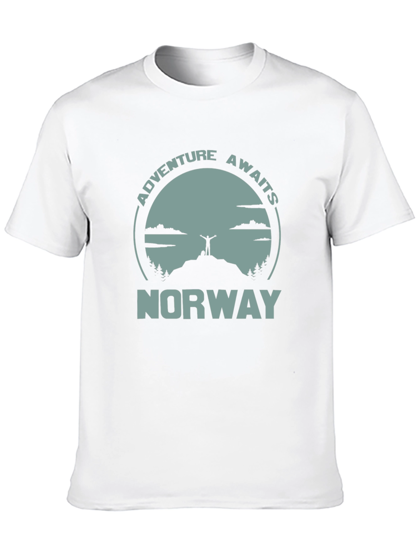 Norway Adventure Awaits Graphic T-Shirt