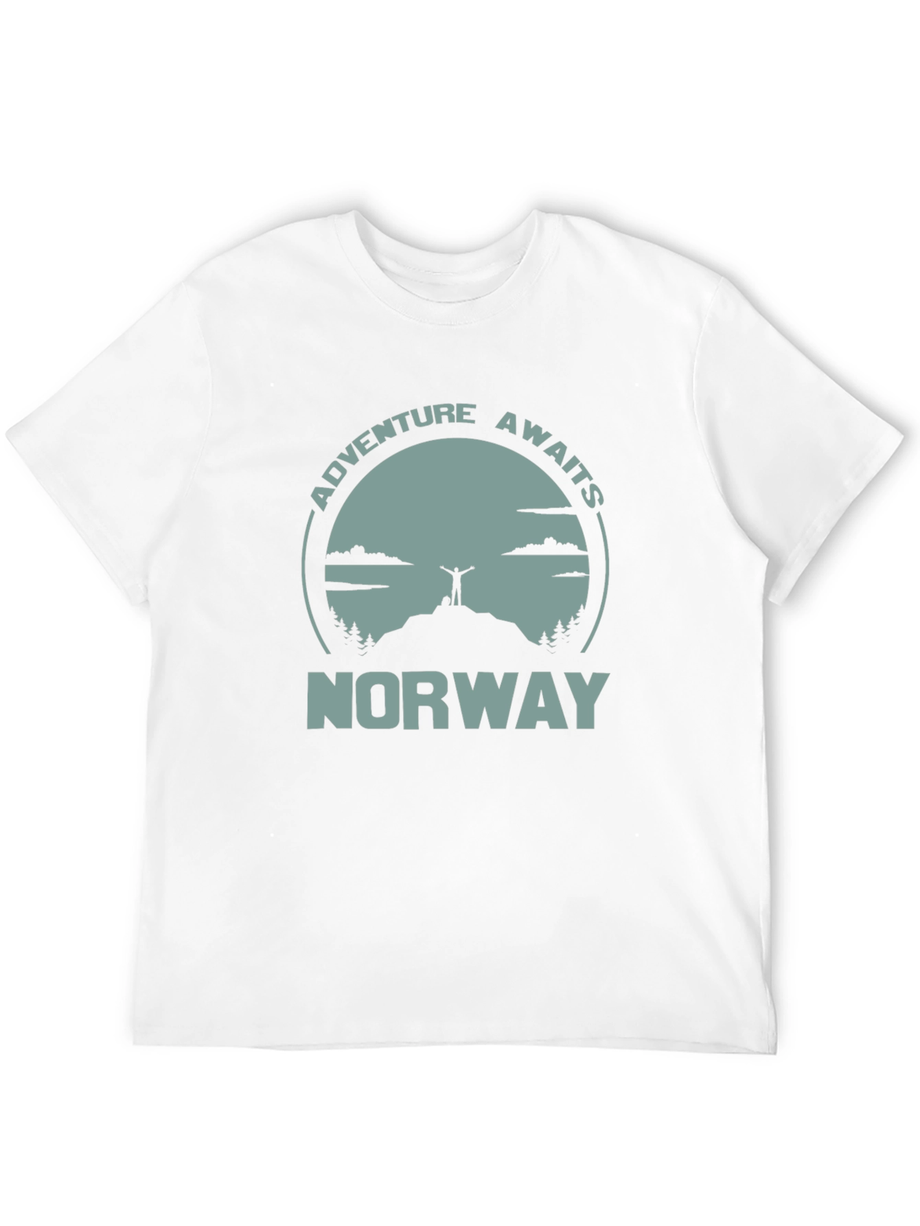 Norway Adventure Awaits Graphic T-Shirt