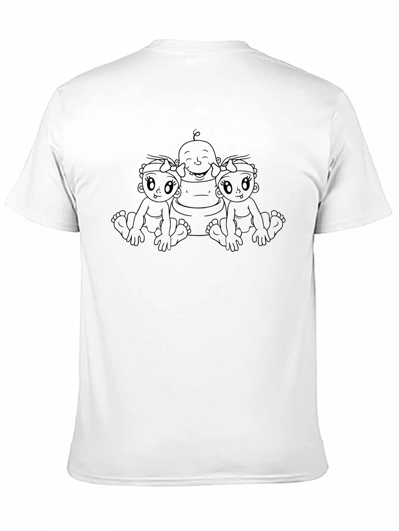 Funny Baby Graphic Black T-Shirt